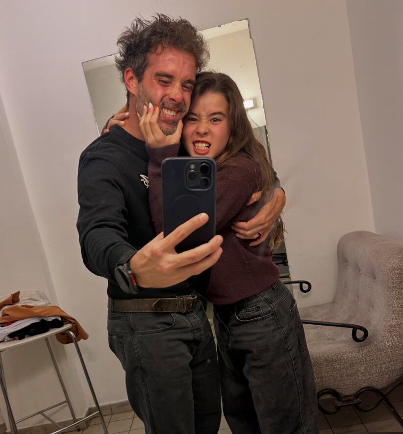 “Rufina eligió vivir en un país nuevo y yo solo tenía que acompañarla”, se sinceró Nicolás Cabré en una entrevista con Luis Novaresio (Instagram)