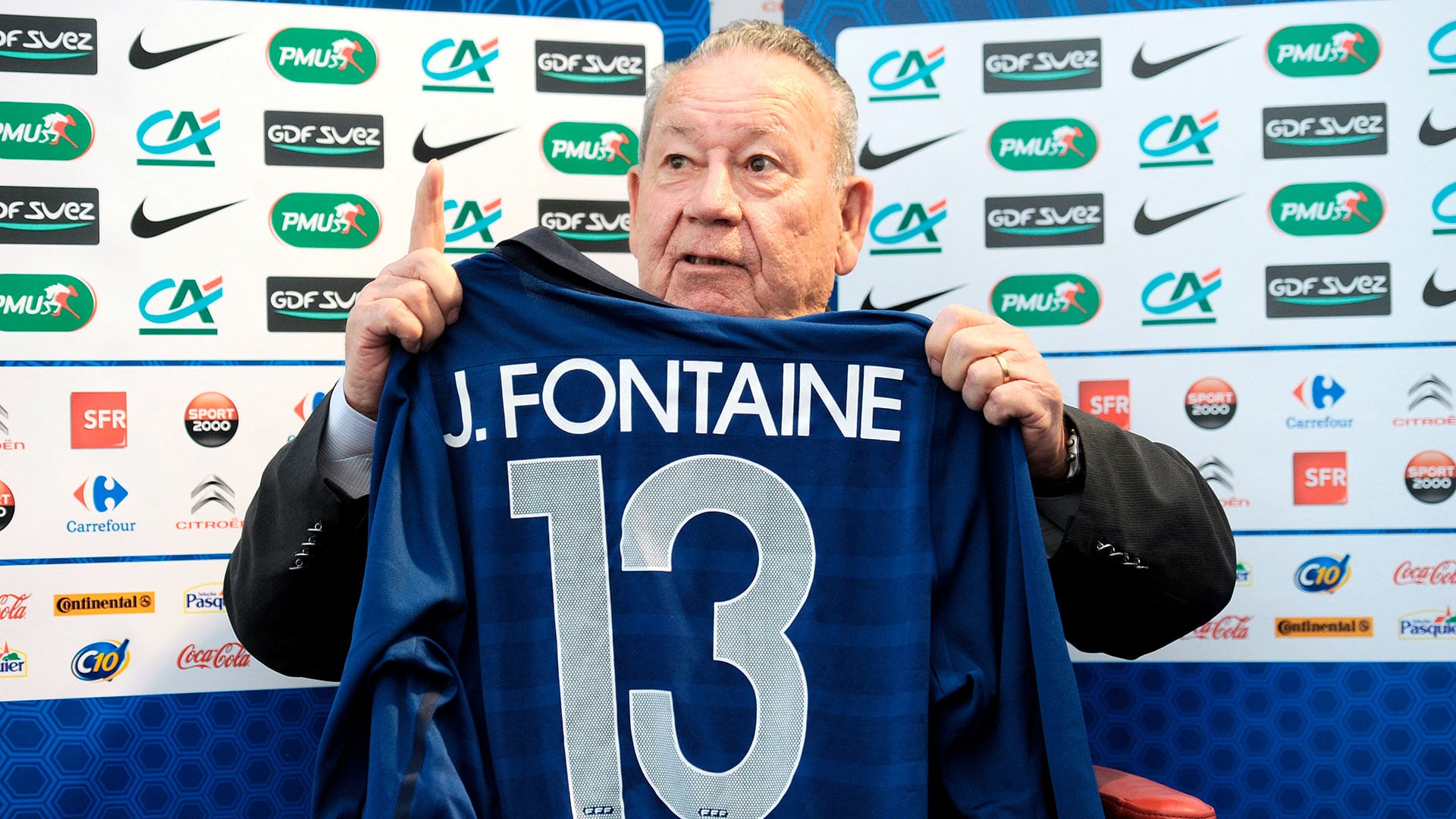 Fontaine falleció en 2023 a los 89 años (Franck FIFE/AFP)