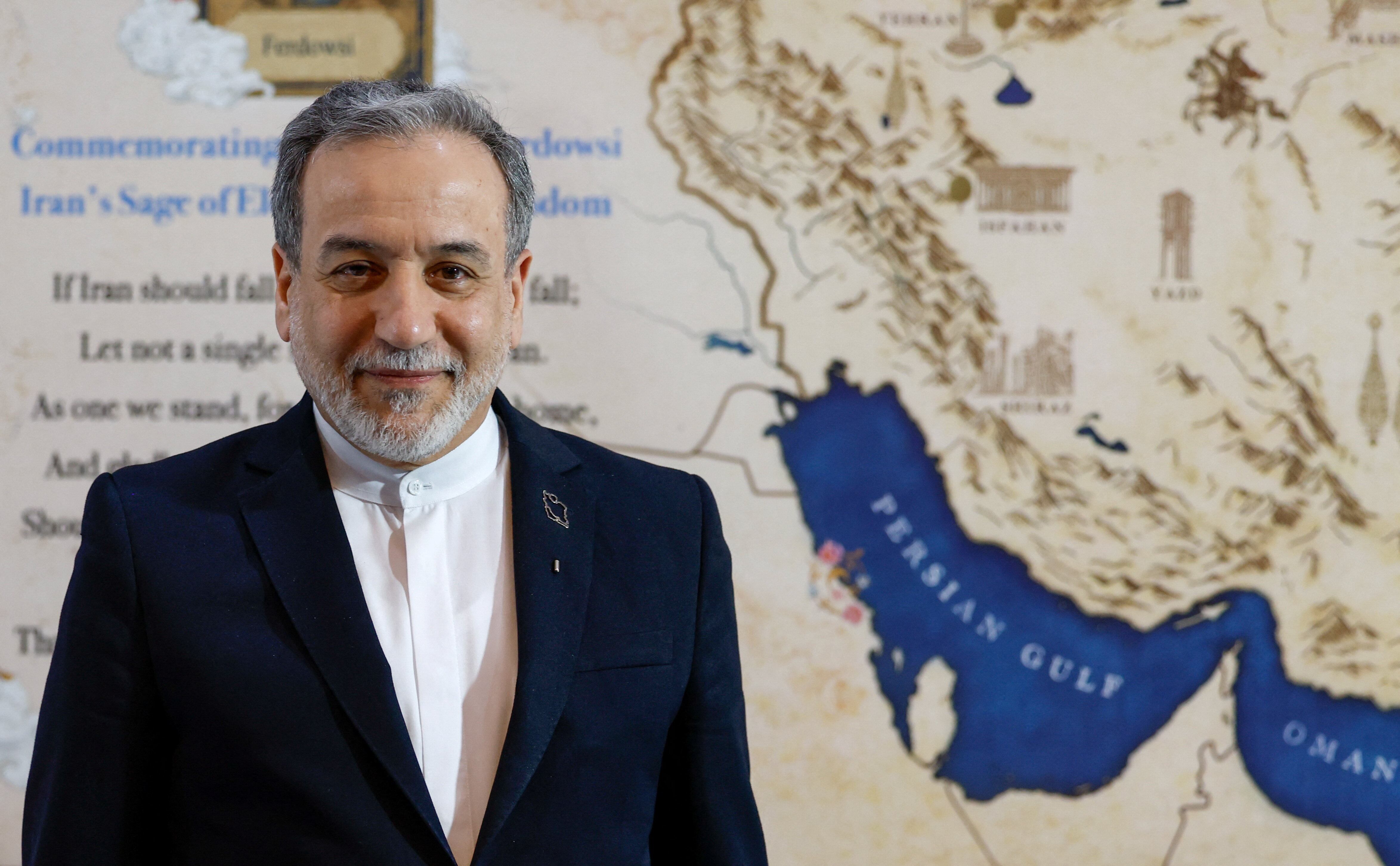 El ministro de Exteriores iraní, Abbas Araqchi (REUTERS/Adnan Abidi)