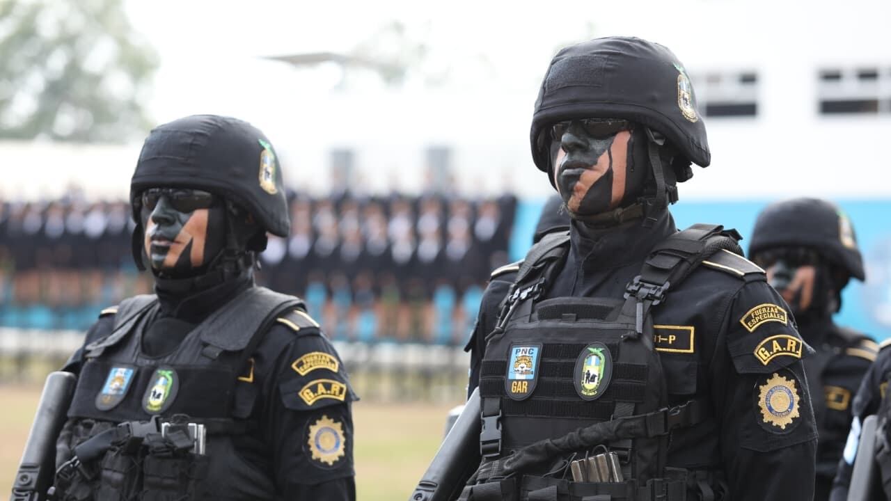 Policía Nacional Civil de Guatemala incorpora a 153 agentes especializados para fortalecer unidades tácticas