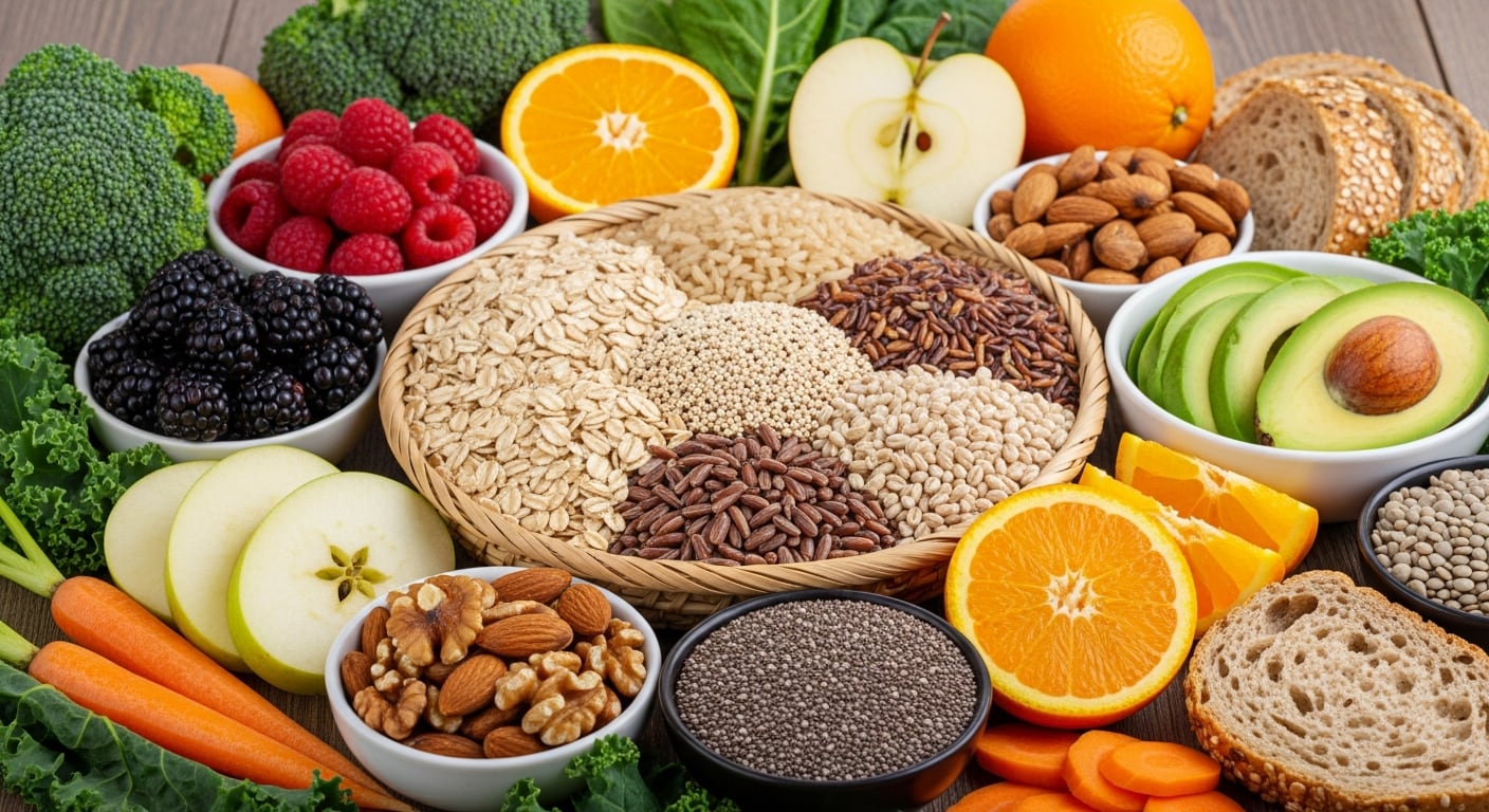 Una dieta con frutas, verduras, cereales integrales y grasas saludables se vincula con un sueño más profundo y estable (Imagen Ilustrativa Infobae)