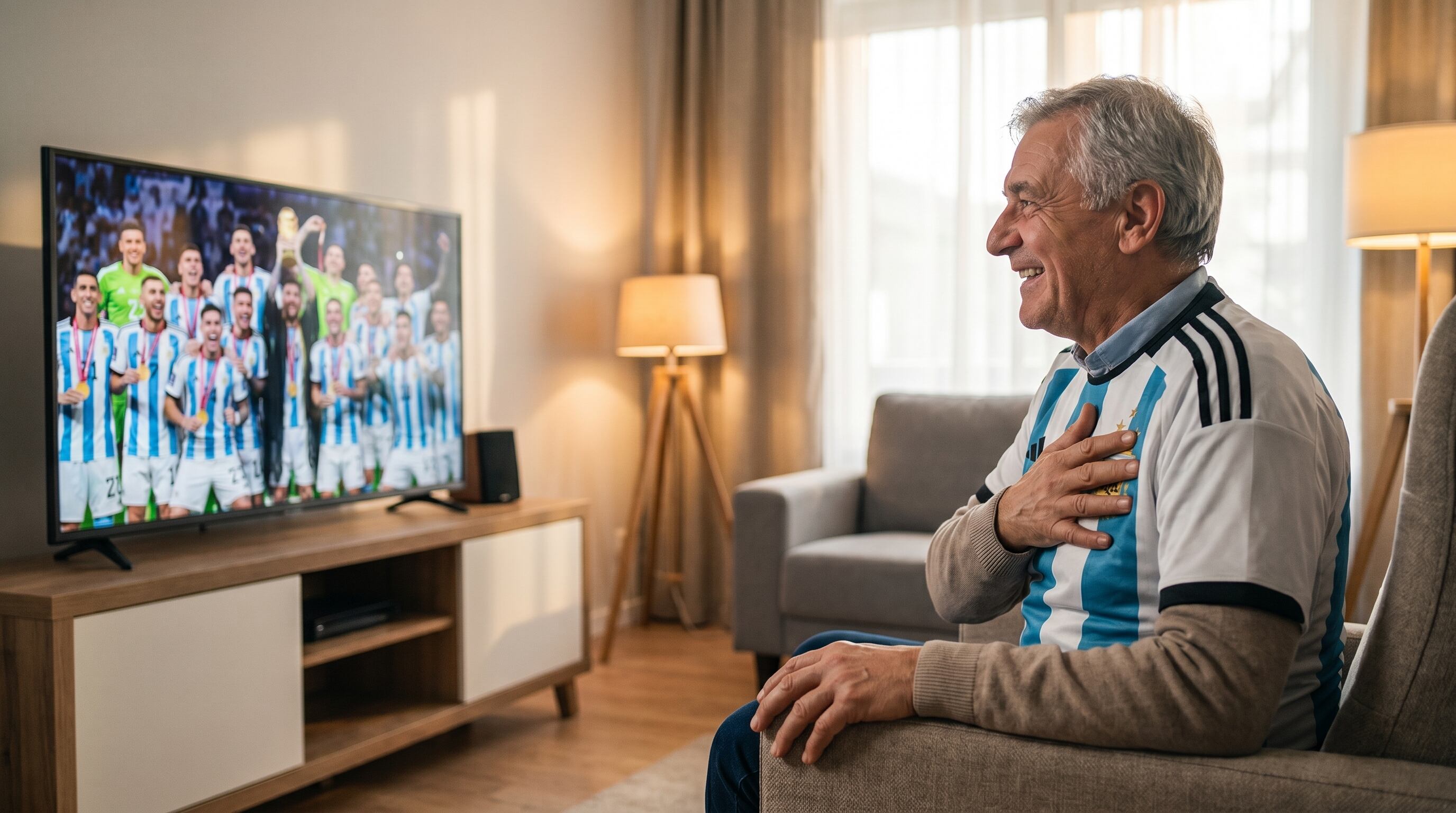 Ver deportes por televisión mejora la satisfacción vital y el bienestar, aunque no disminuye la soledad tanto como asistir a eventos en persona, según estudios (Imagen Ilustrativa Infobae)