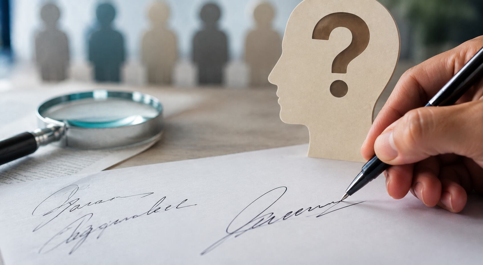 La forma y el tamaño de una firma pueden variar por múltiples factores, más allá de la personalidad (Imagen ilustrativa Infobae)