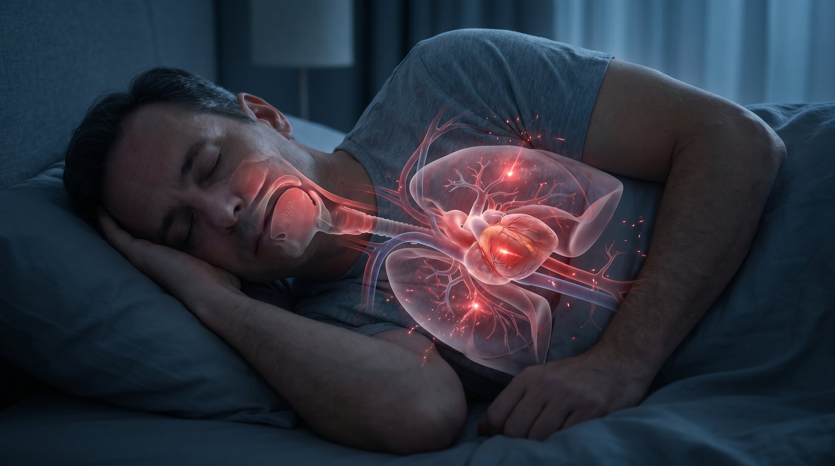 La apnea del sueño provoca pausas en la respiración durante la noche y agrava el cansancio diurno si no se trata (Imagen Ilustrativa Infobae)