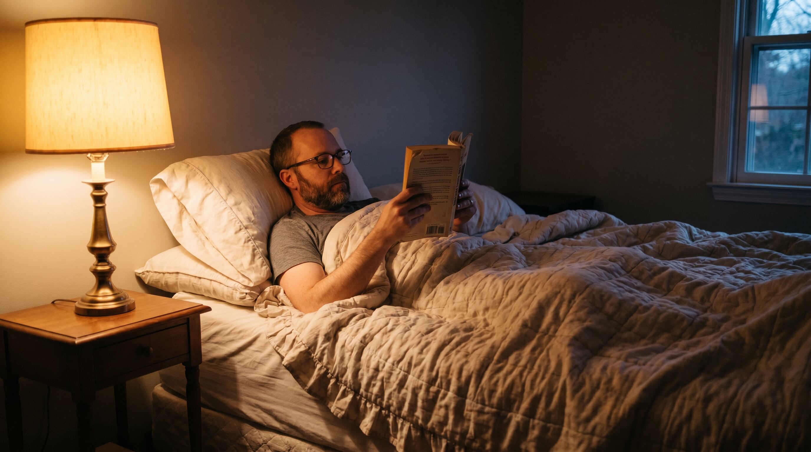 Incorporar el hábito de leer libros físicos antes de acostarse reduce el estrés y promueve la relajación mental, facilitando el descanso reparador (Imagen Ilustrativa Infobae)