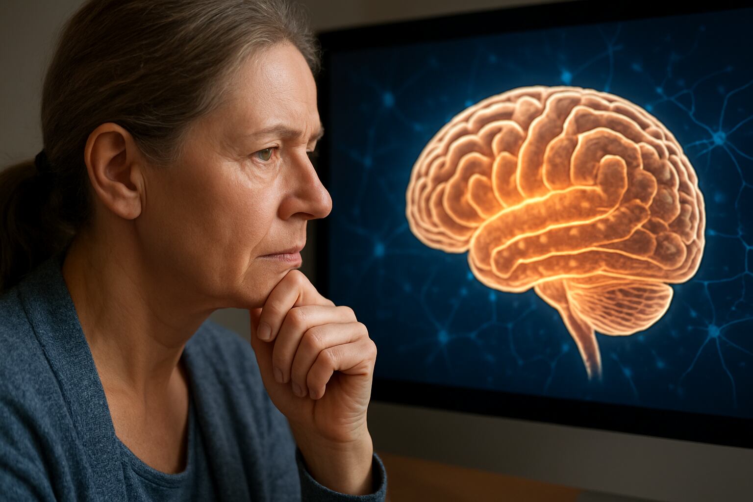 Un estudio publicado en Menopause reveló que la conectividad funcional cerebral cambia antes, durante y después de la menopausia. (Imagen Ilustrativa Infobae)