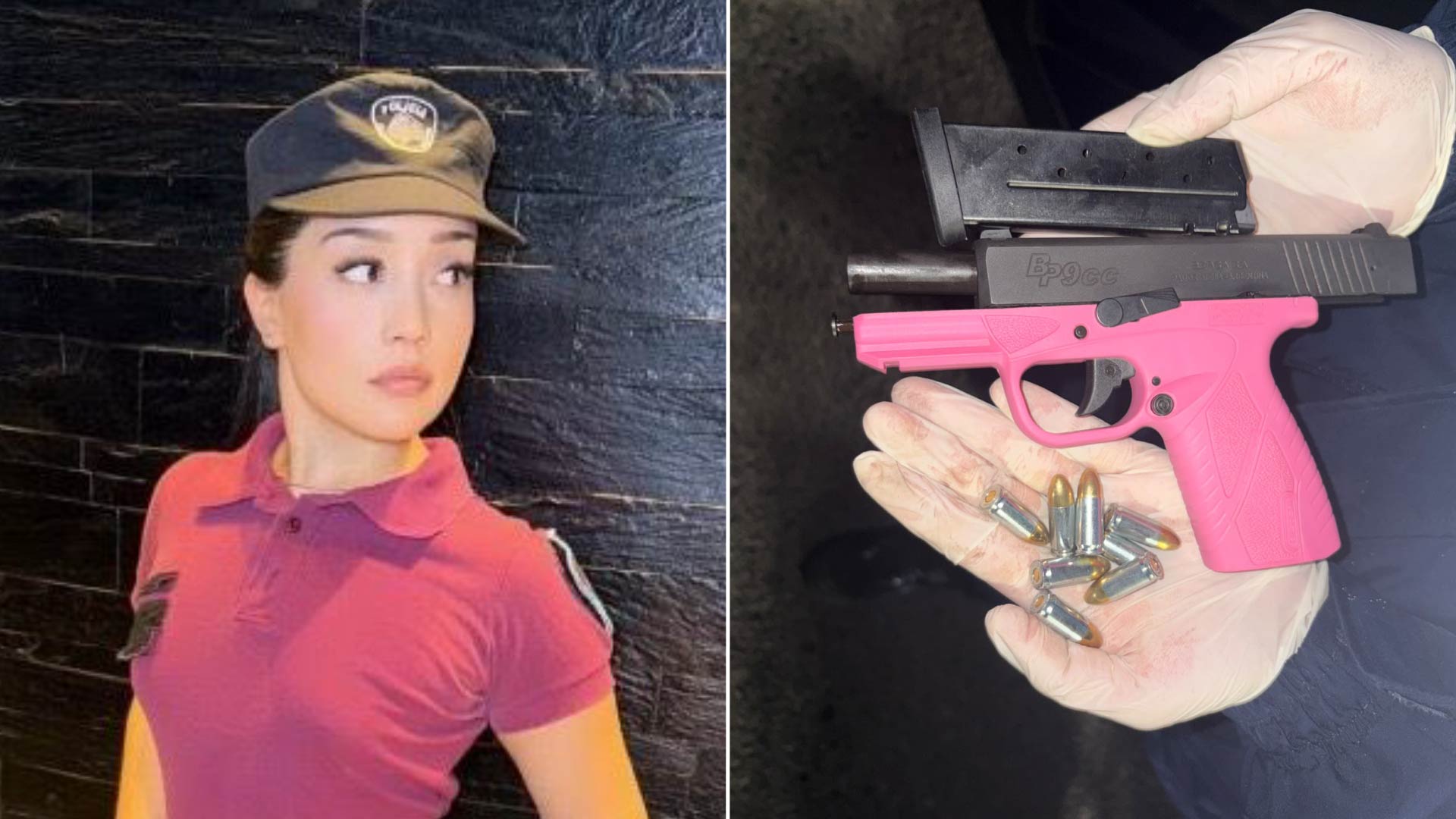 Nicole Verón (25) quedó detenida por portación ilegal de arma de guerra.