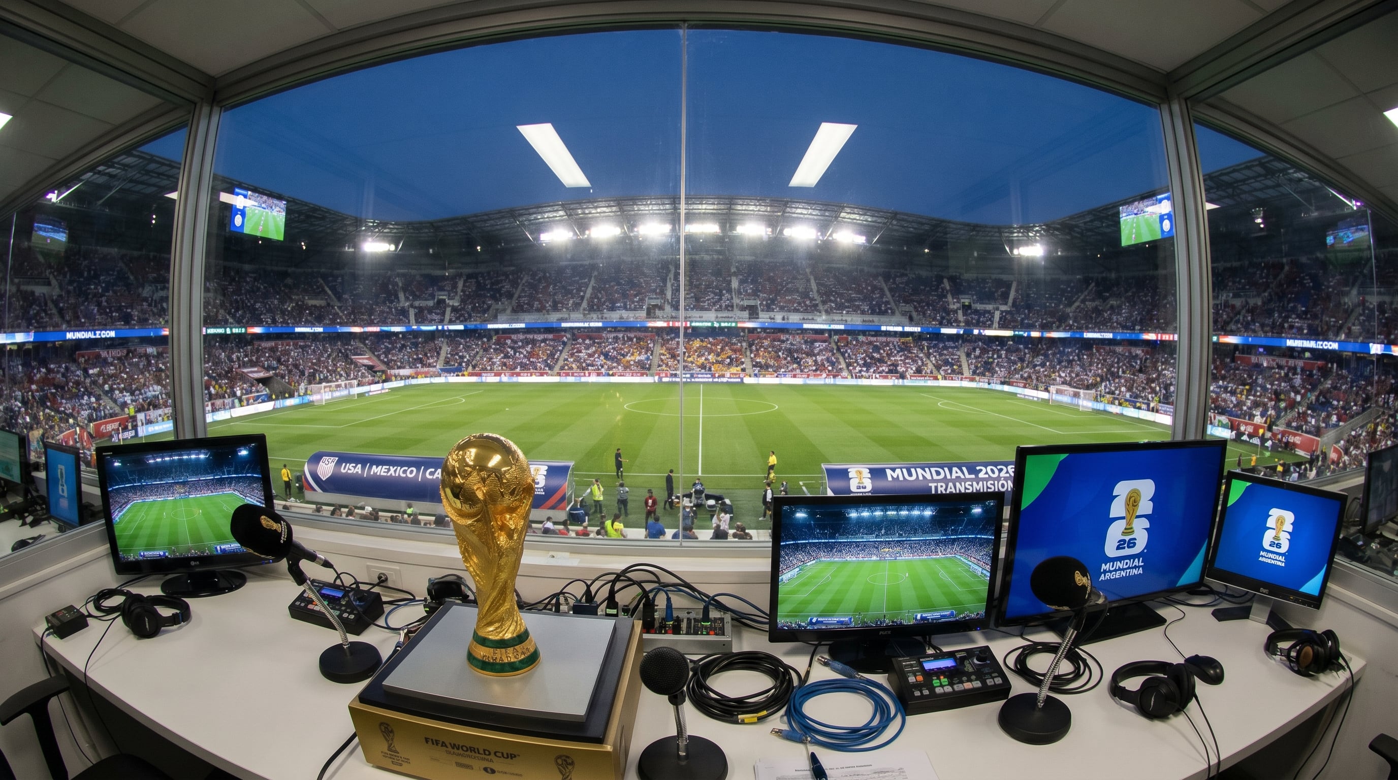 Quiénes relatan y comentan el Mundial 2026 en cada canal y plataforma de streaming en Argentina (Imagen Ilustrativa Infobae)
