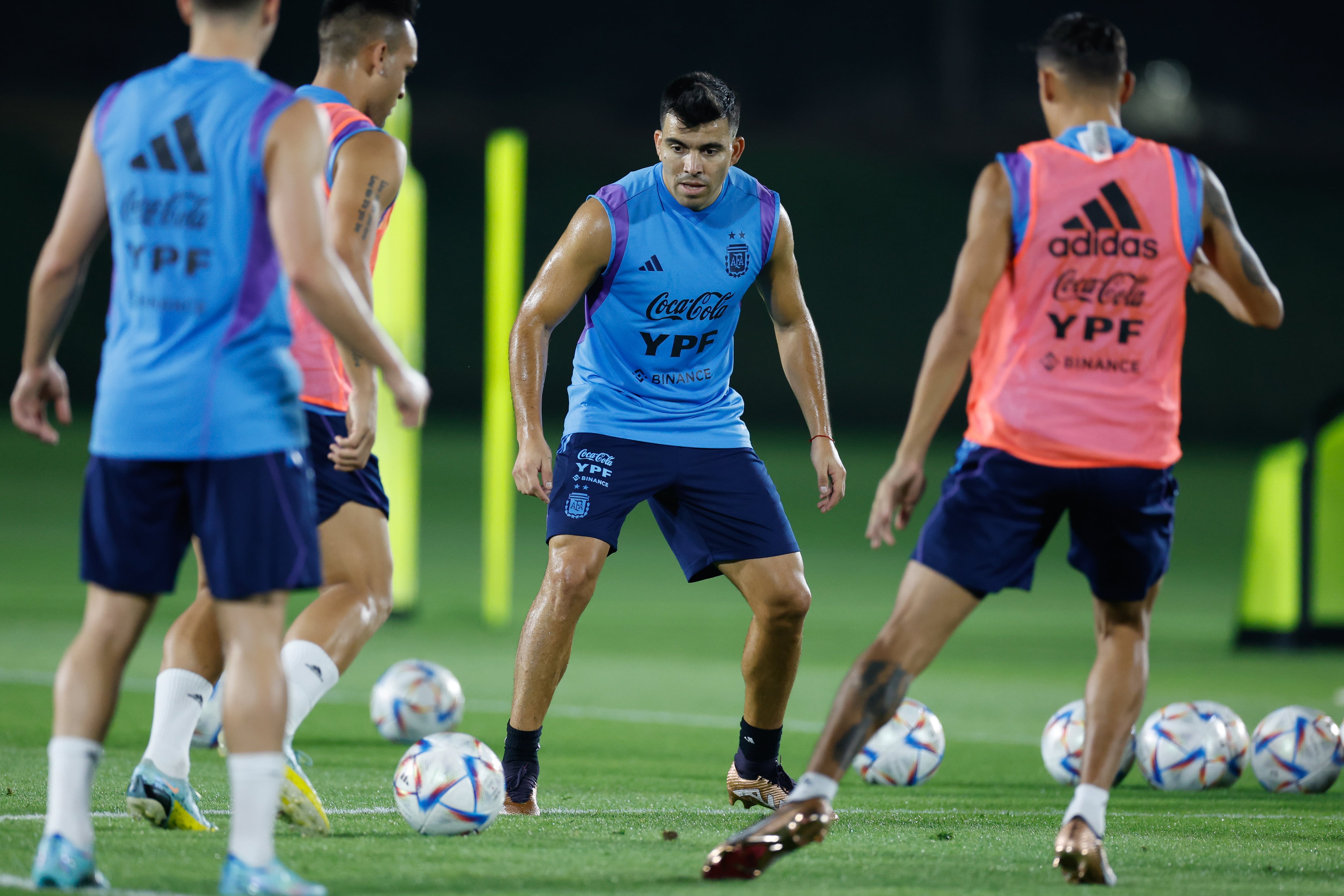 Marcos Acuña con los colores de la Selección
