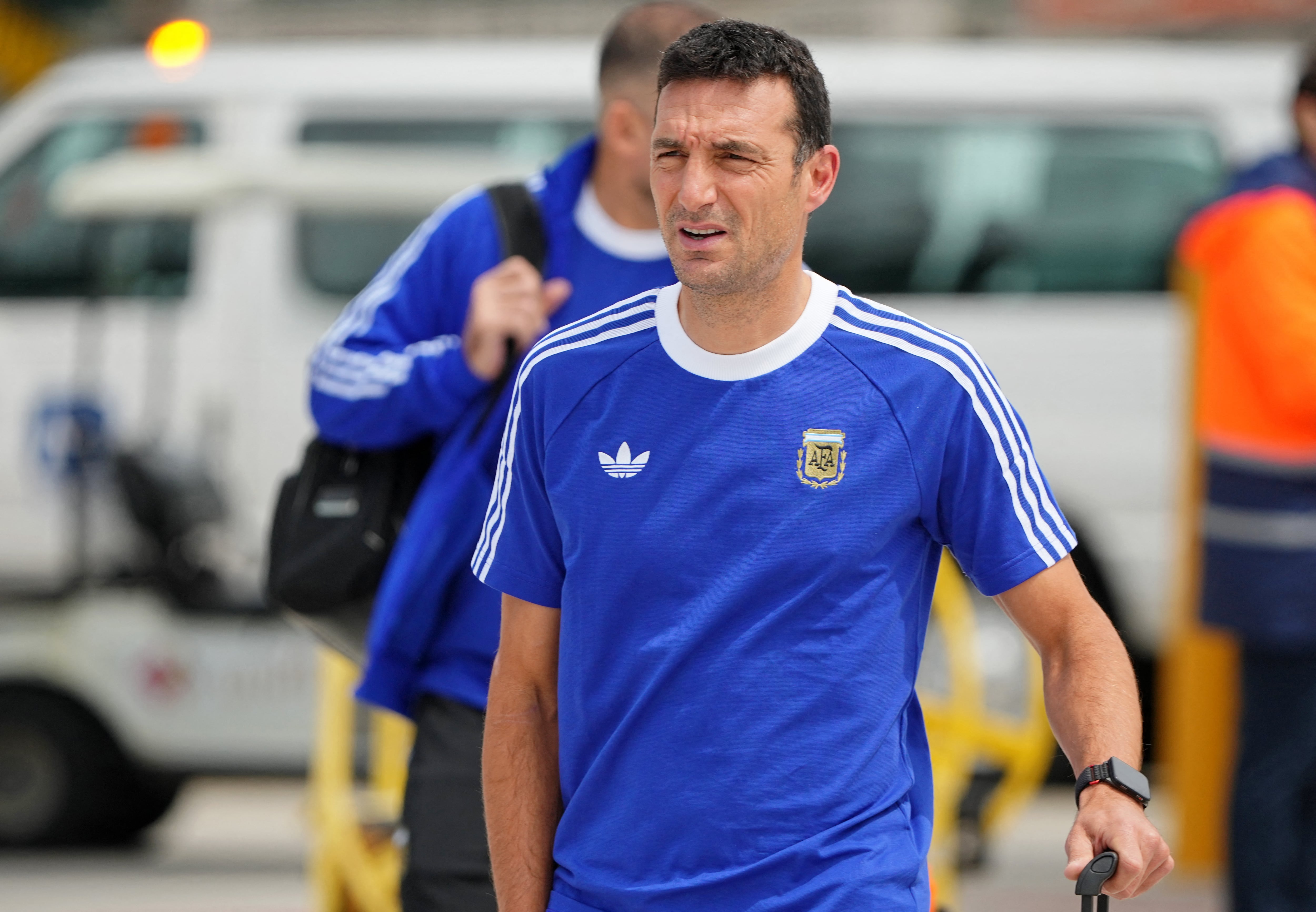 Lionel Scaloni, entrenador de la selección argentina (Denny Medley-Imagn Images)