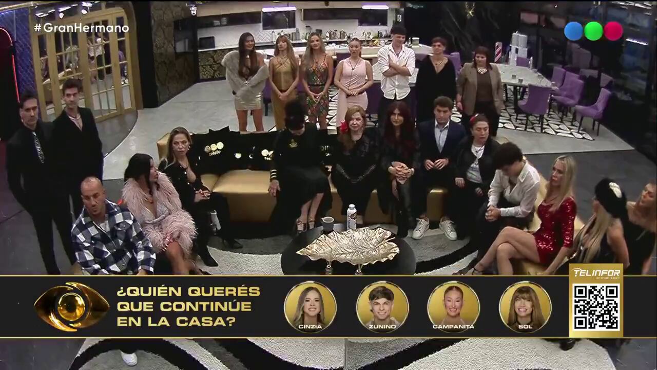 El participante tuvo que elegir a dos compañeros para que vayan directo a placa de nominados
