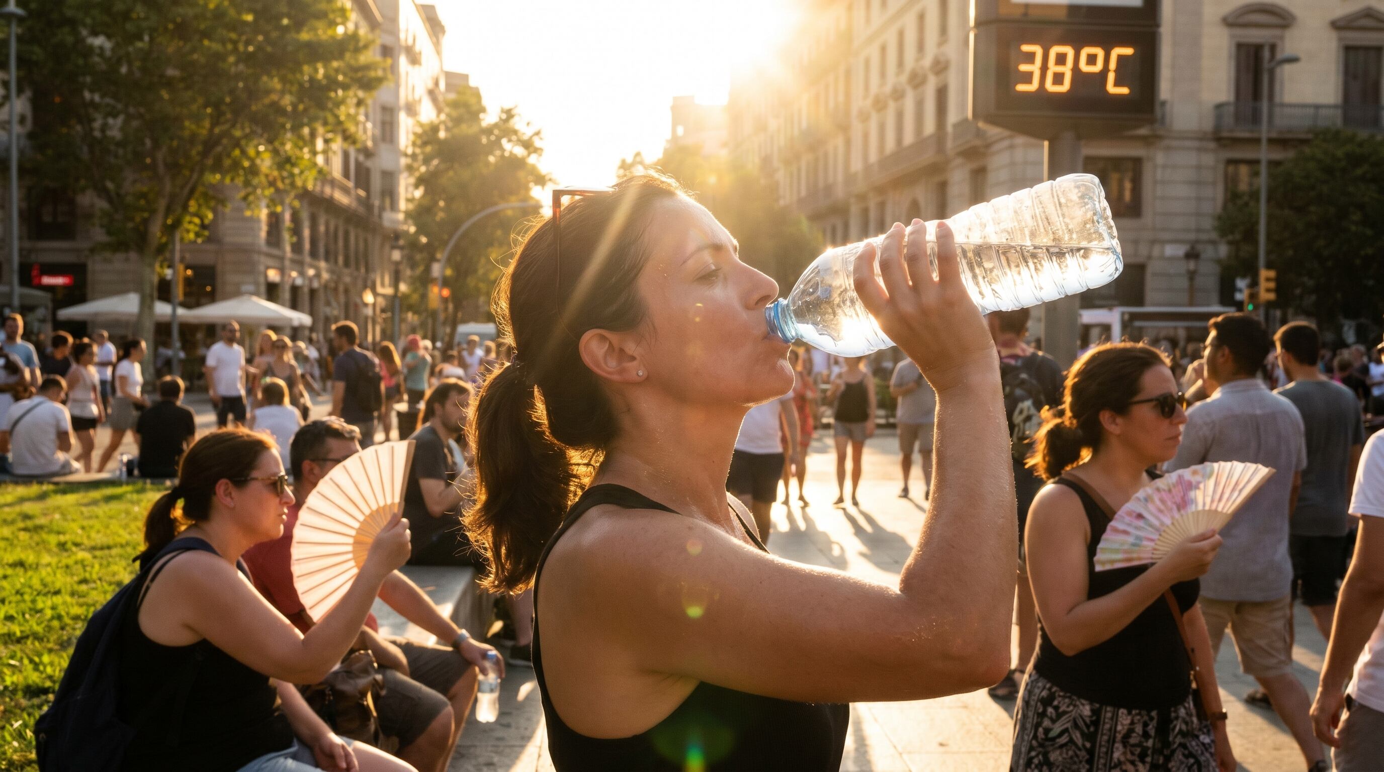 Francia enfrenta una ola de calor con temperaturas superiores a los 41°C y alerta naranja en más de la mitad del país (Imagen Ilustrativa Infobae)