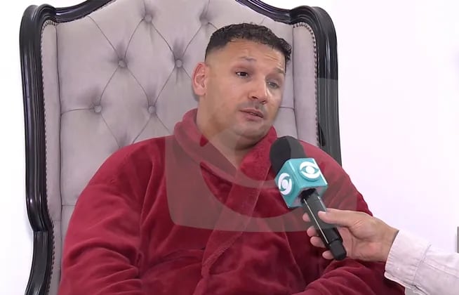 El Betito Suárez, uno de los líderes de un grupo narco en Montevideo, es medio hermano del Ricardito (Captura Subrayado Canal 10)