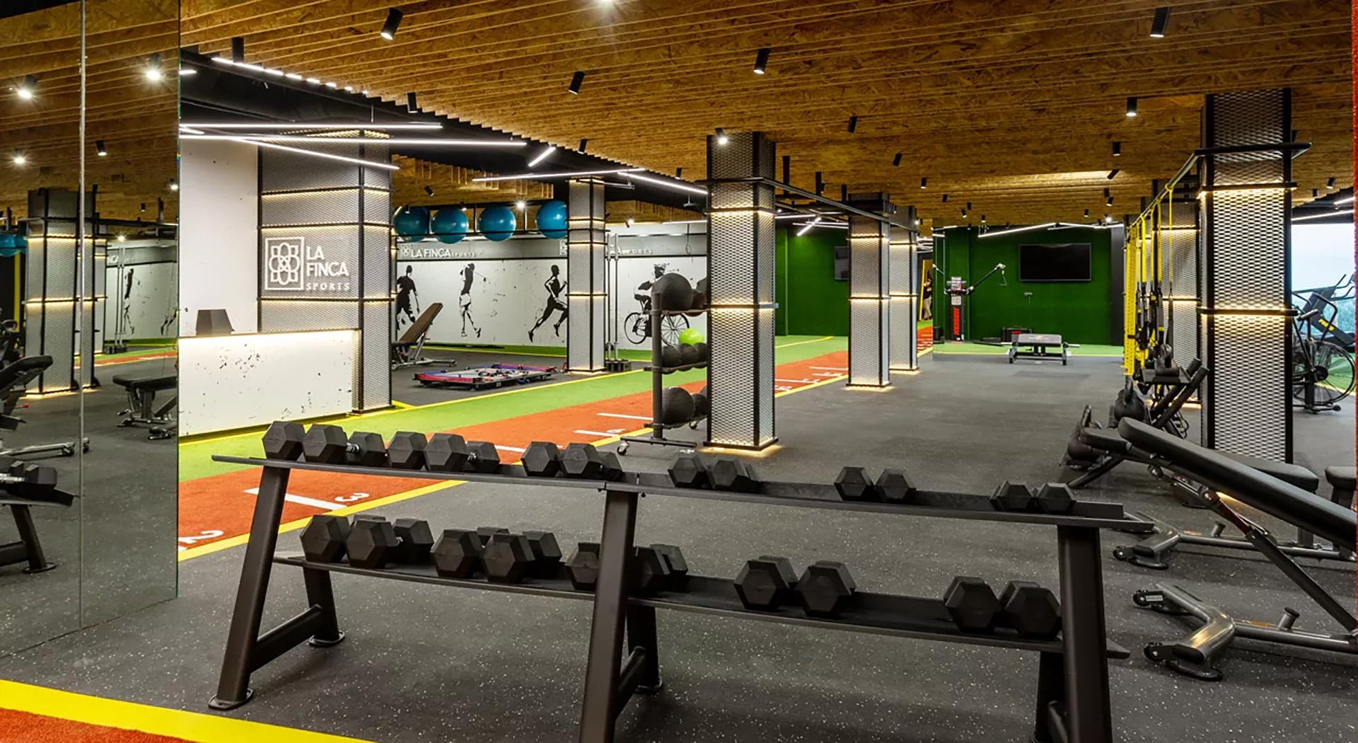 El gimnasio de Finca Resort que utilizará River Plate durante la pretemporada en Alicante 