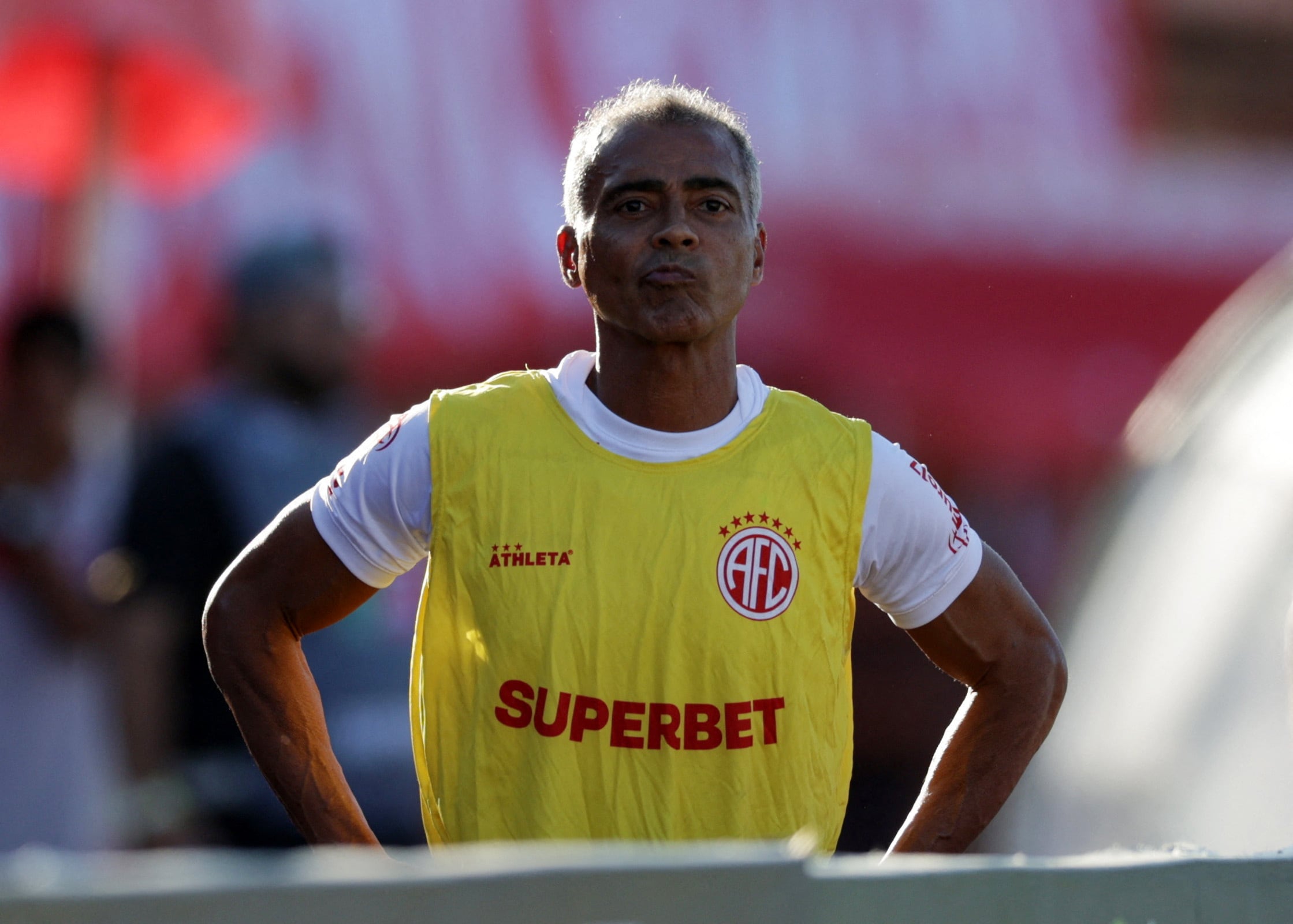 Romario aseguró que es uno de los mejores cinco jugadores de la historia (Foto: Reuters/Ricardo Moraes)