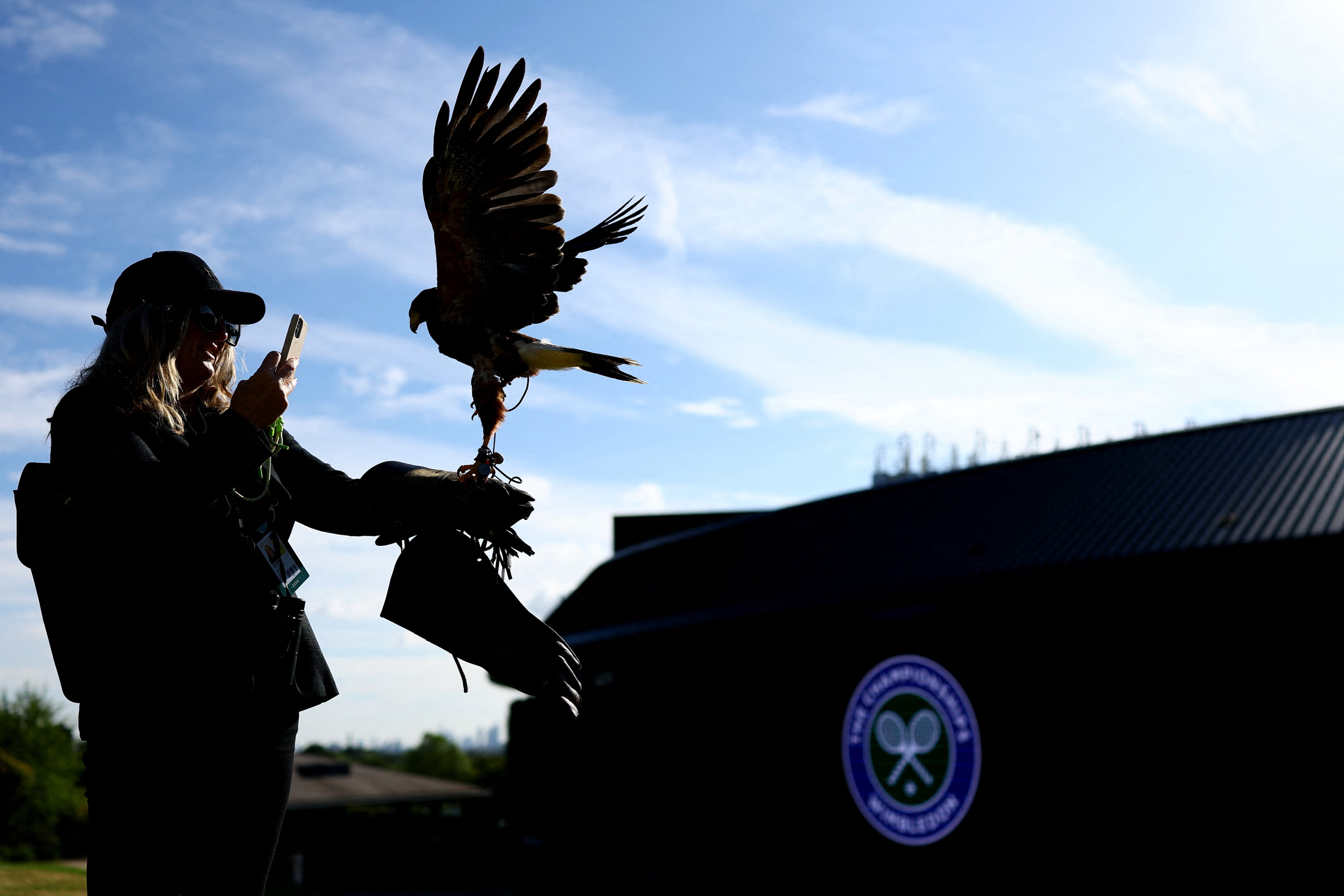 Rufus, uno de los grandes protagonistas de Wimbledon (Crédito: REUTERS/Hannah Mckay)