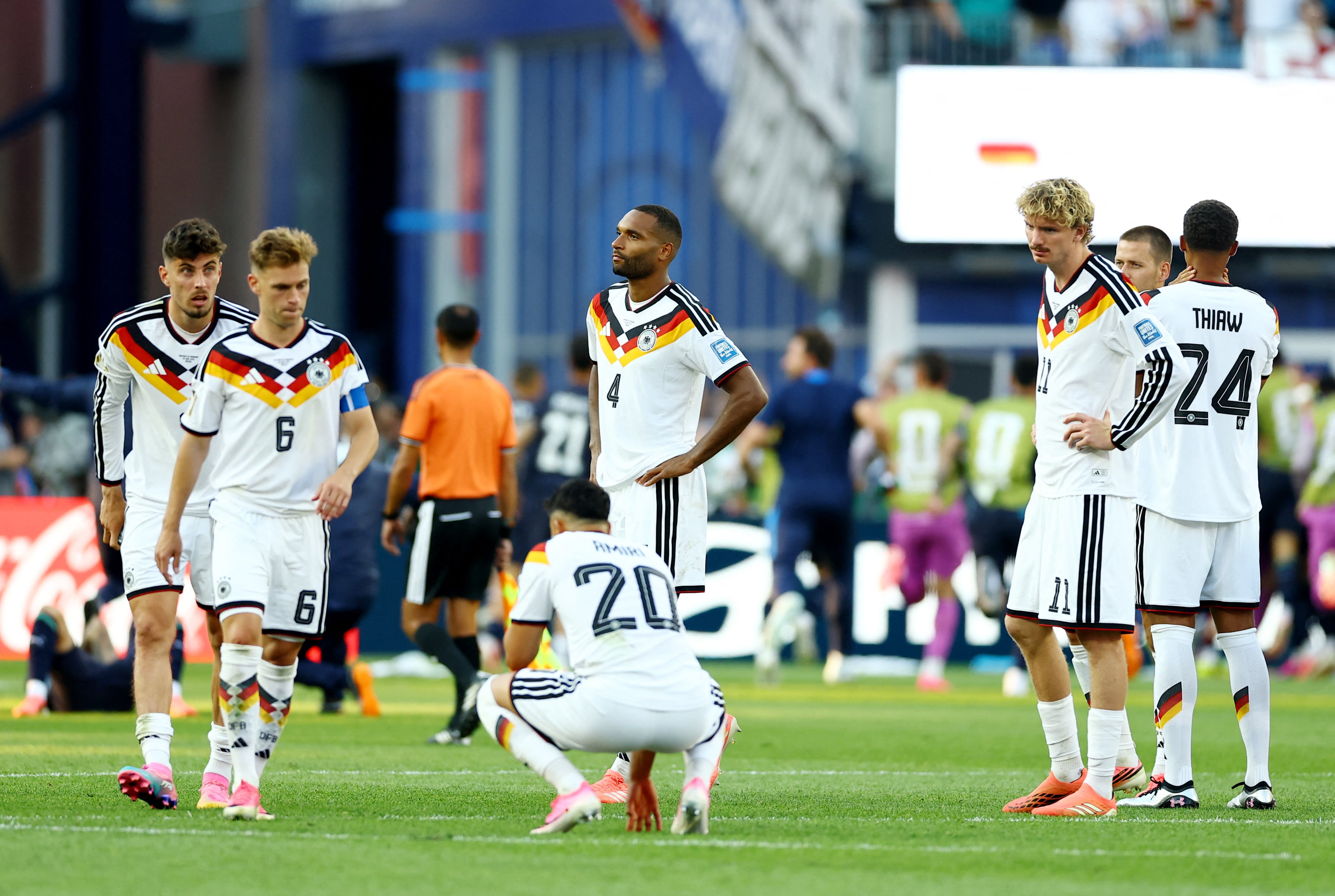 Alemania cayó ante Paraguay en los penales, con un resultado de 4-3, tras empatar 1-1 en el tiempo reglamentario y la prórroga (REUTERS/Peter Cziborra)