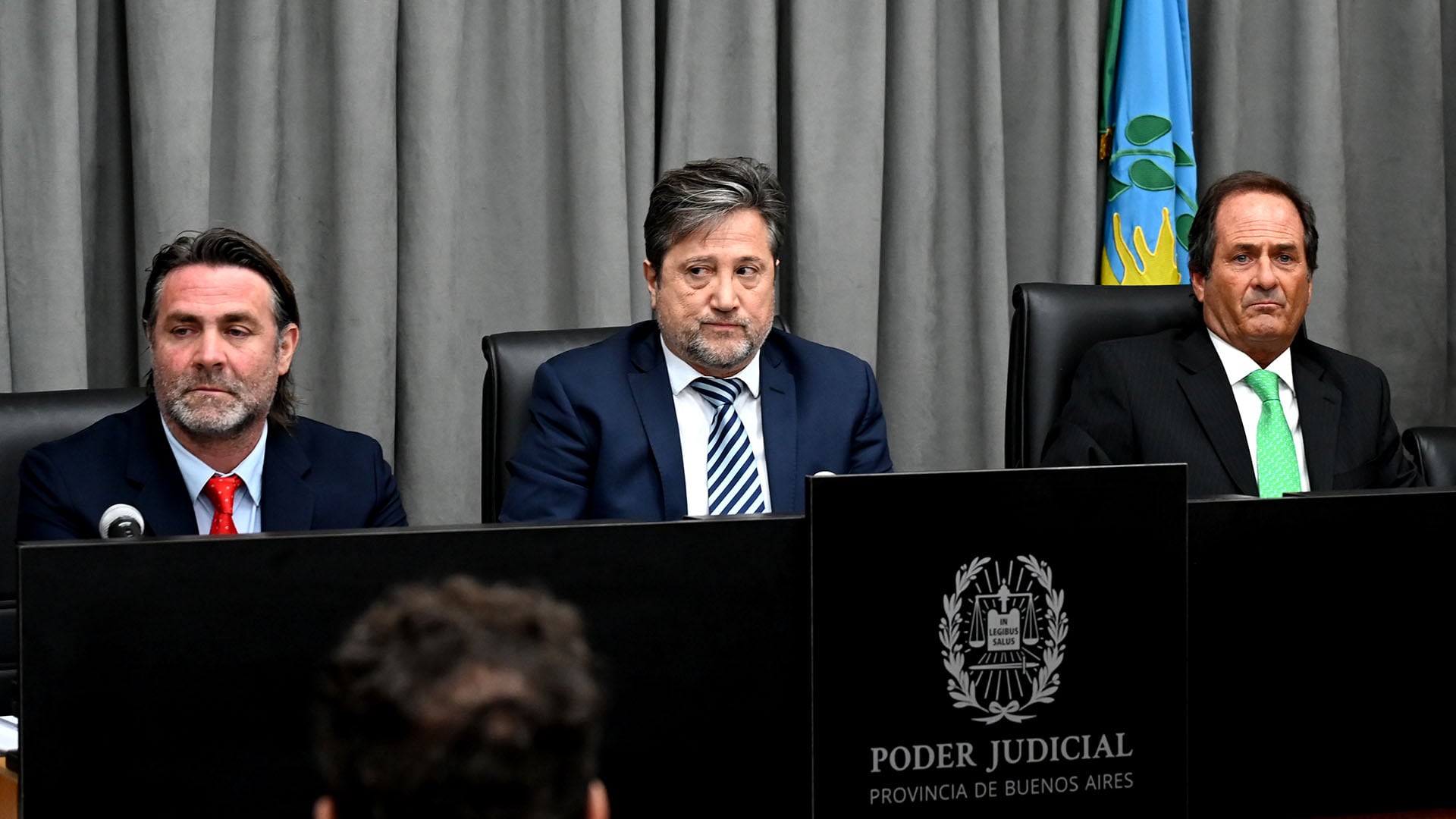 Los jueces del nuevo juicio por la muerte de Maradona (RS Fotos) 