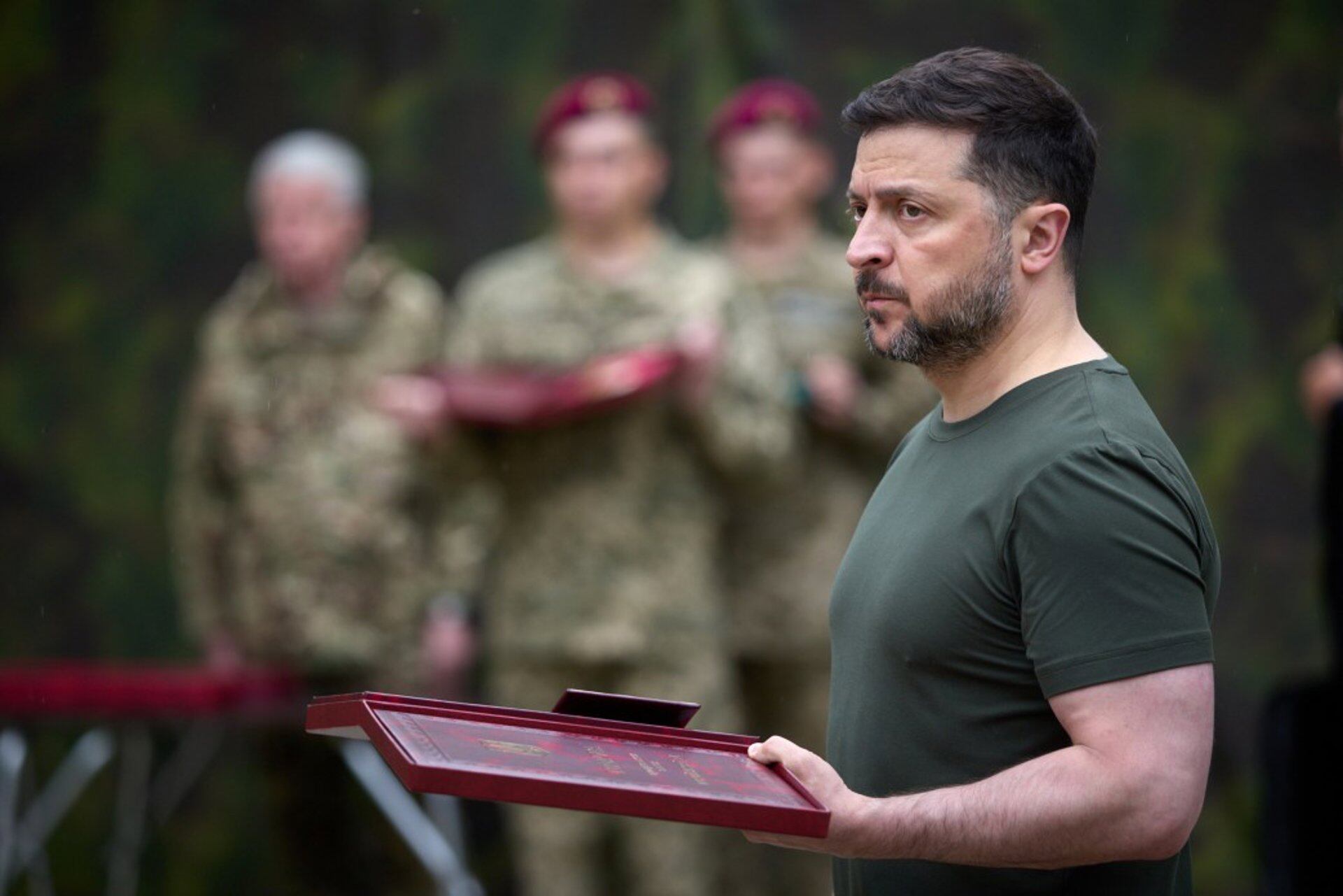 El presidente ucraniano Volodimir Zelensky (Europa Press/Contacto/PRESIDENT OF UKRAINE)