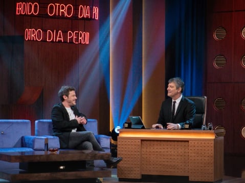 Tomás Fonzi en el programa de Mario Pergolini