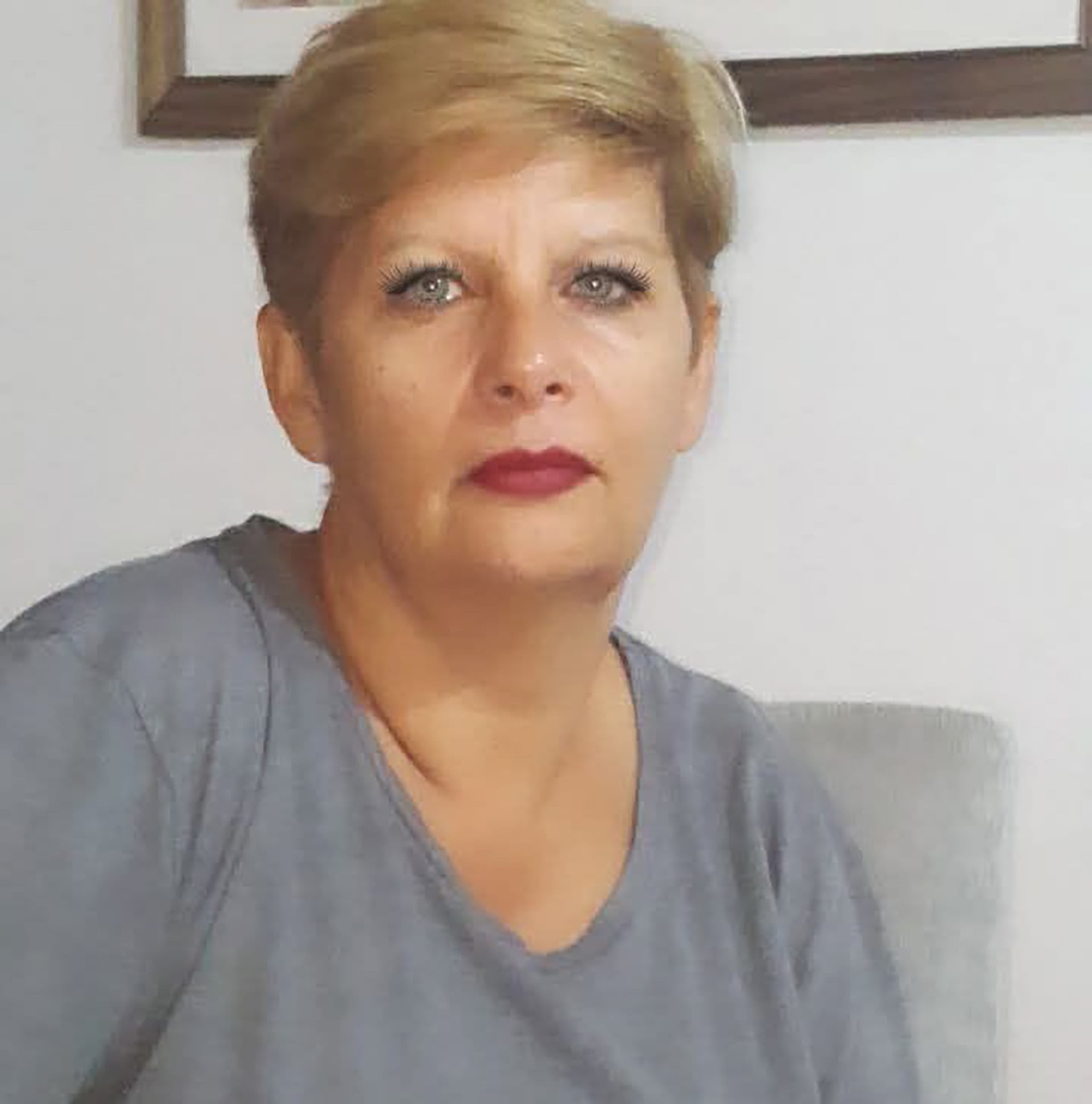 María Olga Sosa (59) era portera de una escuela local. 