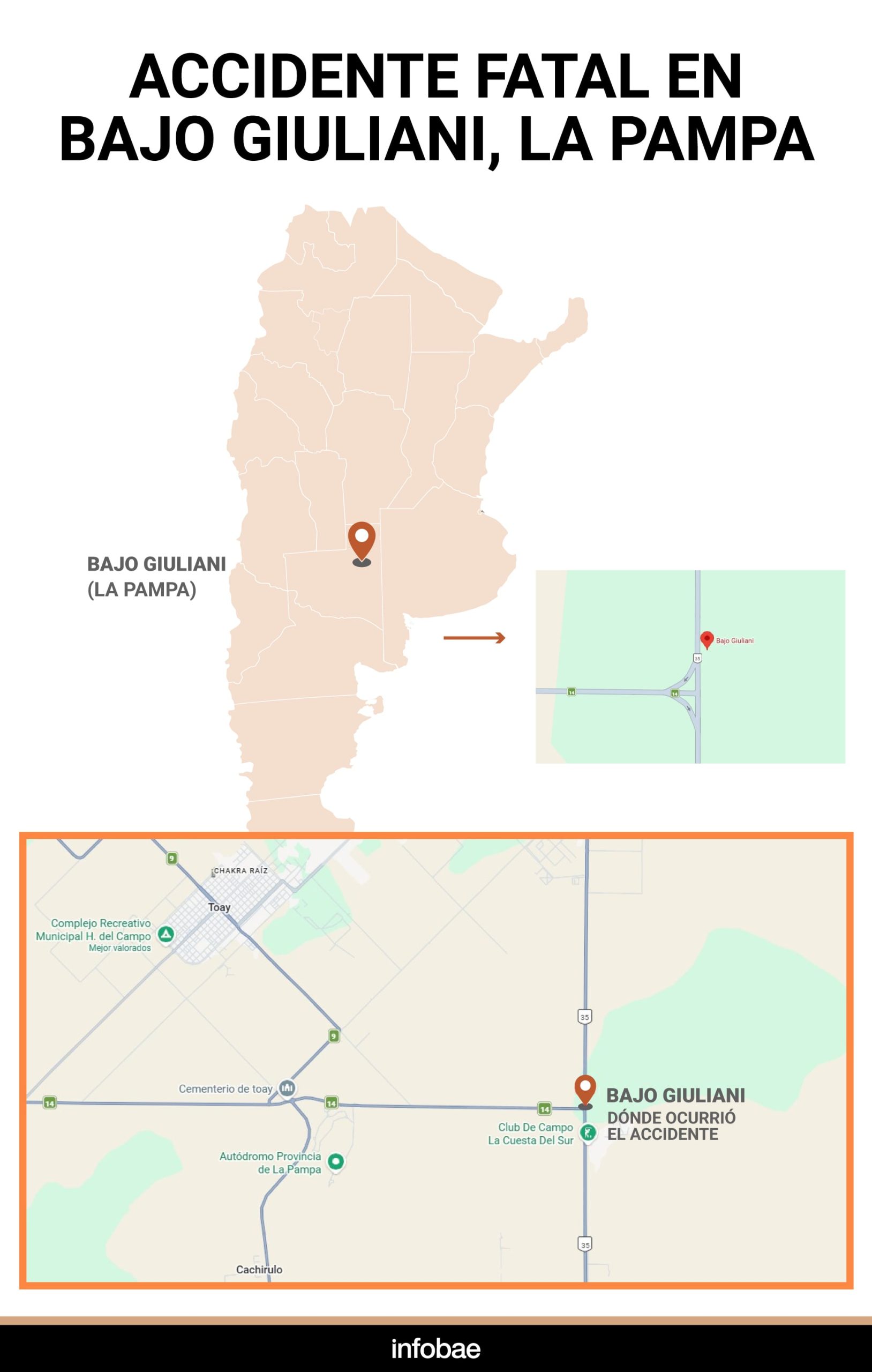 Tragedia en La Pampa: quiénes eran las cuatro hermanas que murieron ahogadas en un siniestro vial