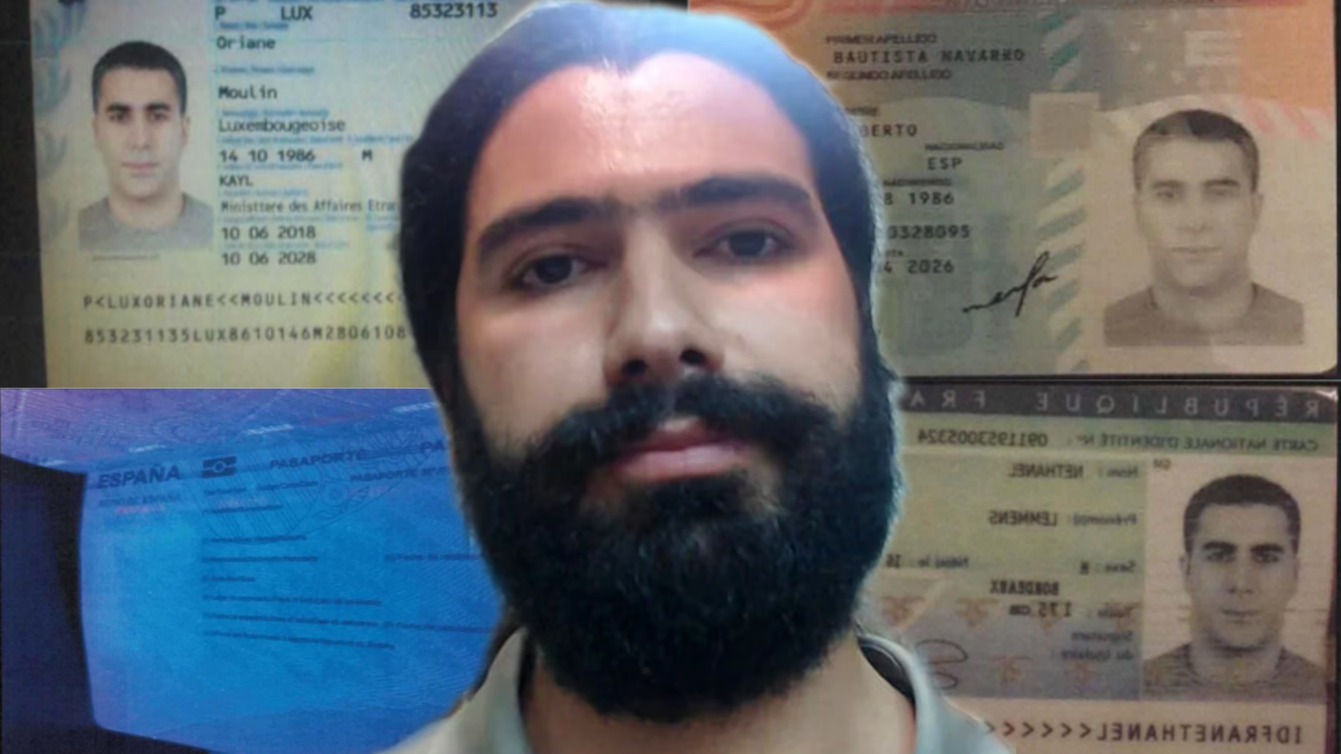 Samiei Sajjad Naserani tenía identidades falsas en Francia, Bélgica, Israel y otros países del mundo