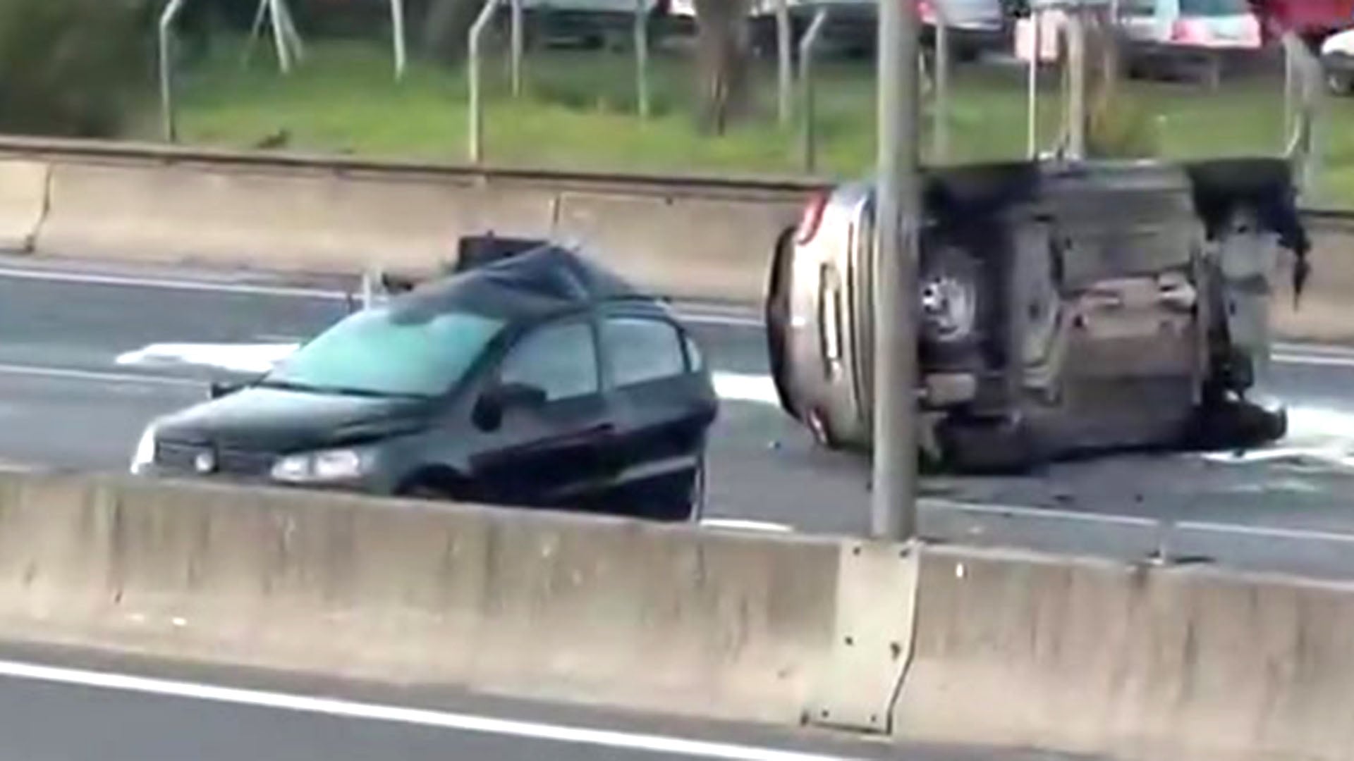 Una nena murió y tres personas resultaron heridas tras un violento choque en la autopista Panamericana