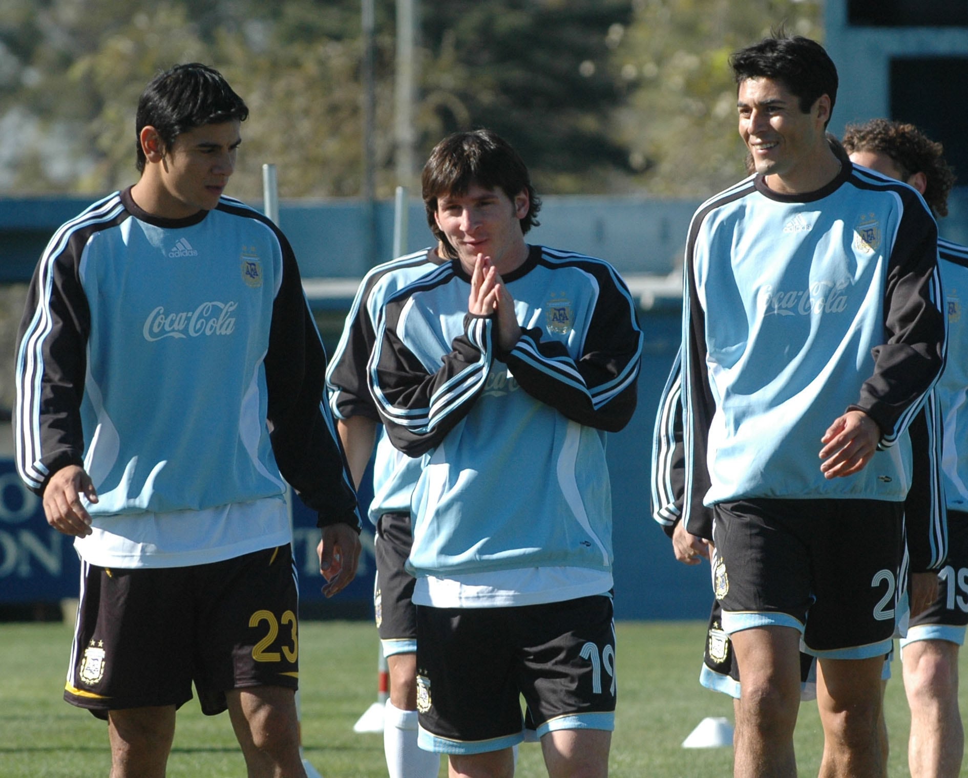 El arquero y el capitán compartieron concentración en la selección argentina (FOTO: JUAN VARGAS-jlp)
