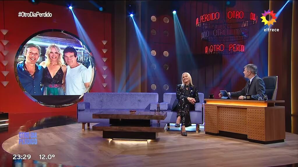 Valeria Mazza recordó el día que rechazó besarse con Antonio Banderas: “¡Que no!”