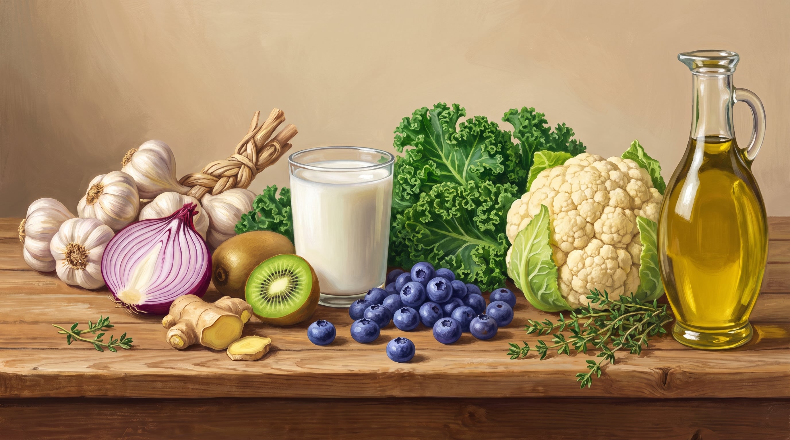 La alimentación influye en el sistema inmunológico y ciertos alimentos ayudan a reforzar las defensas frente a infecciones y enfermedades (Imagen Ilustrativa Infobae)