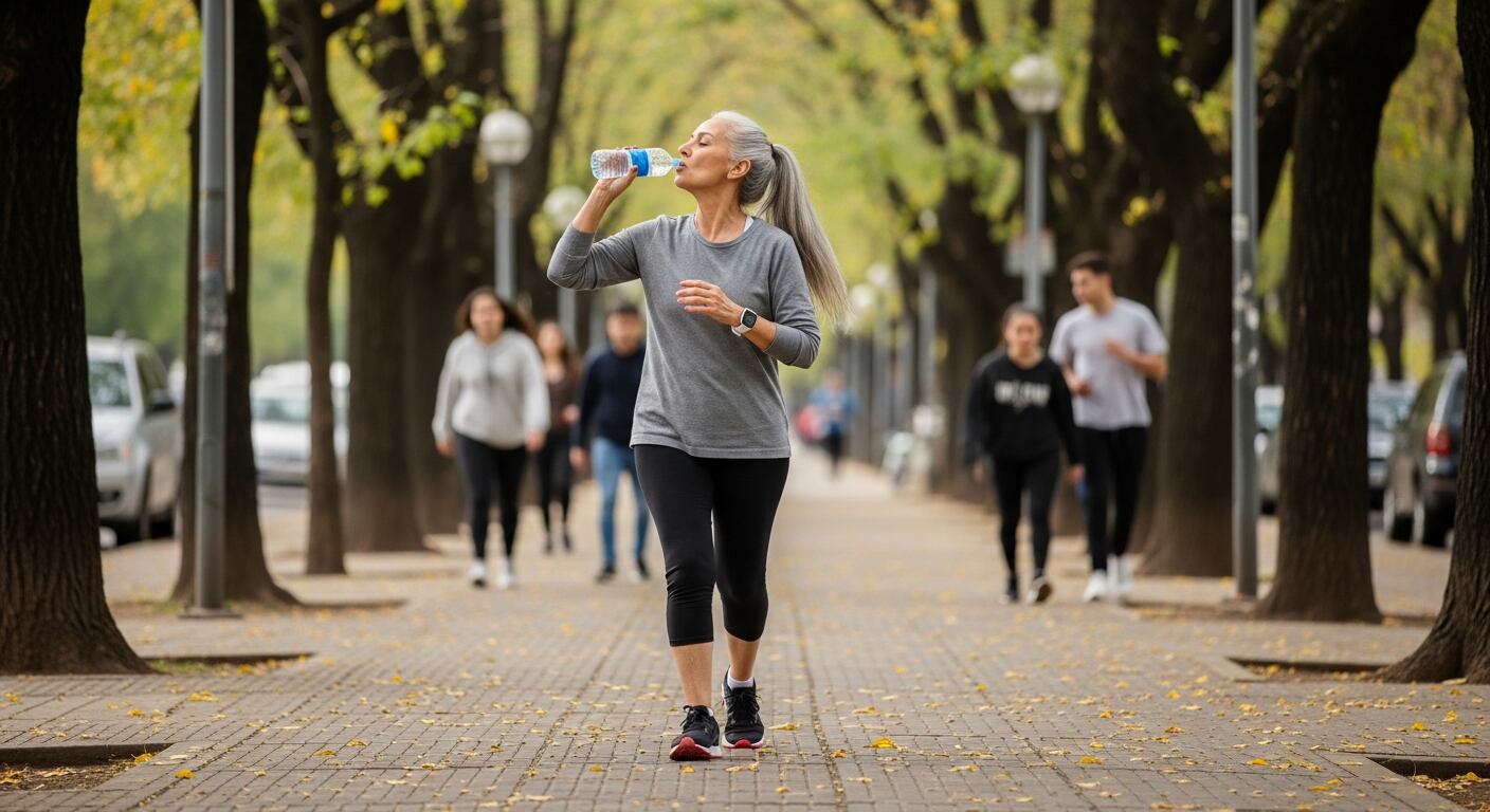Beber un vaso adicional de agua por día ayuda a la hidratación, regula la temperatura corporal y favorece funciones clave del organismo (Imagen Ilustrativa Infobae)