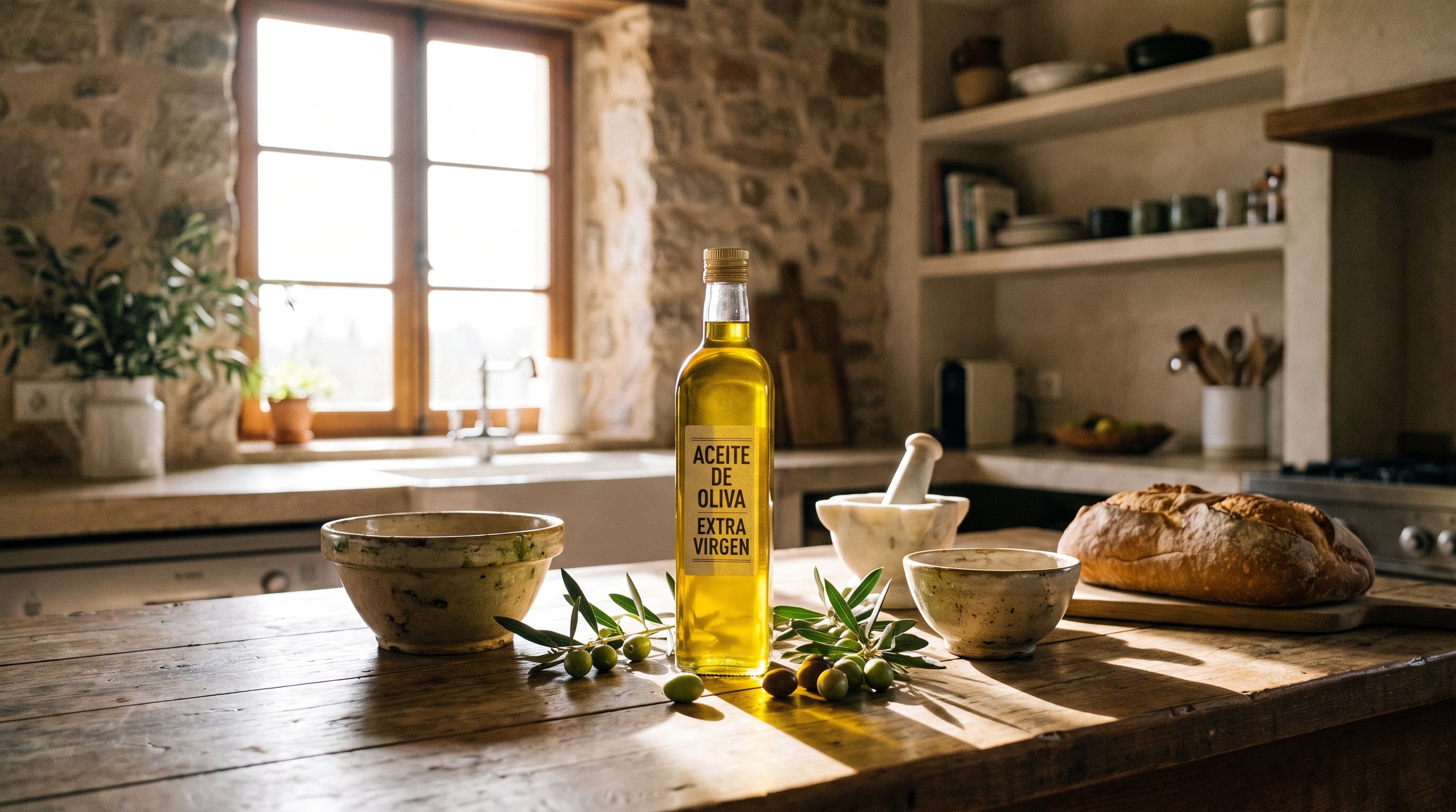 El aceite de oliva concentra oleocantal y otros fenoles, asociados en la investigación con una respuesta inflamatoria más baja. (Imagen Ilustrativa Infobae)