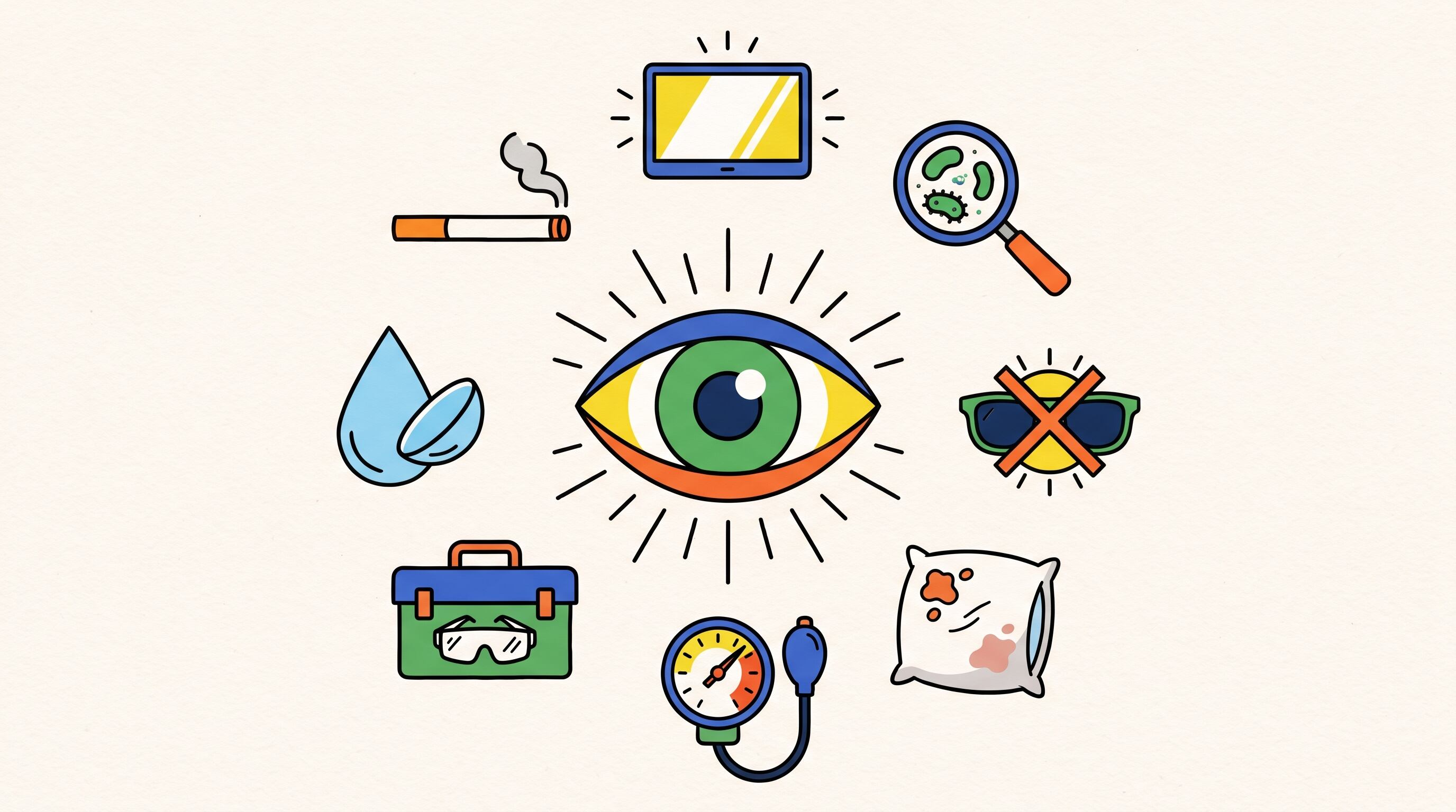 La salud ocular influye en la calidad de vida, el aprendizaje, la productividad y la autonomía en actividades cotidianas (Imagen Ilustrativa Infobae)