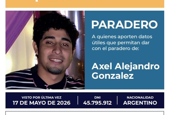 A casi dos meses de la desaparición de Axel Alejandro González, realizaron nuevos rastrillajes en Chaco