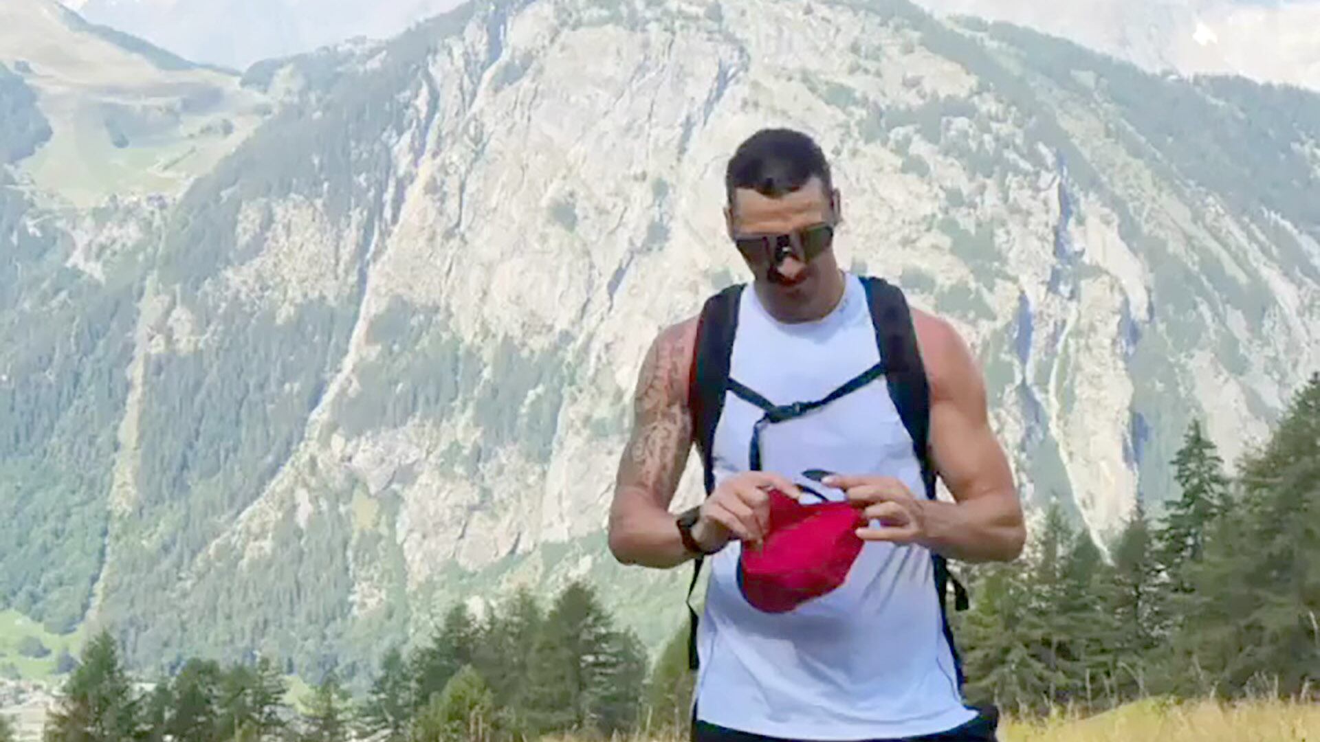 Zlatan Ibrahimovic mantiene una rutina de entrenamiento físico desde su retiro del fútbol profesional en 2023 y la difunde en Instagram 