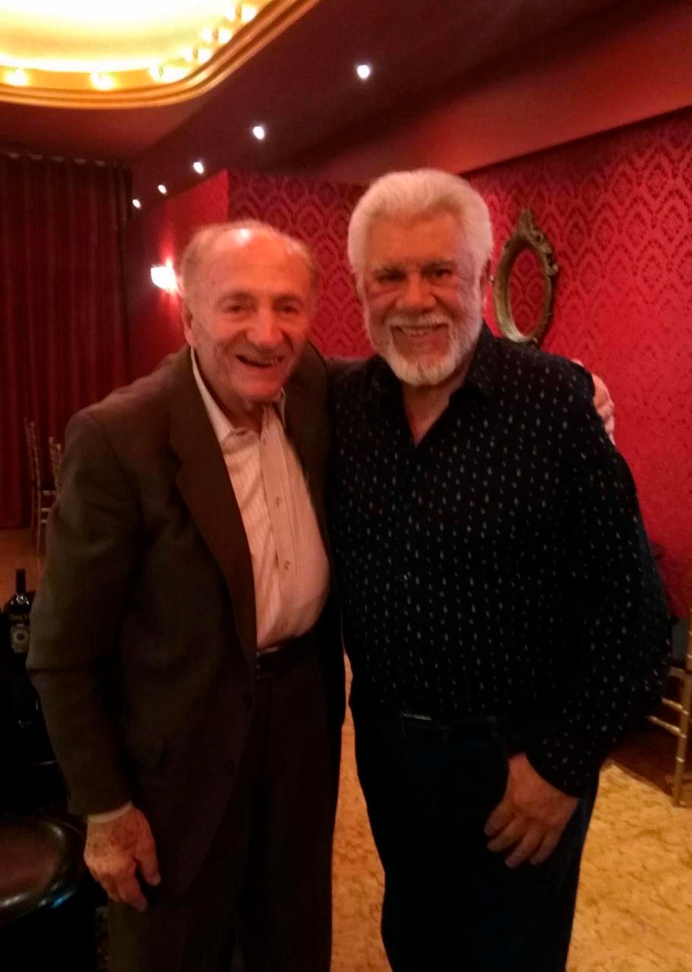 Tulio Huberman con Raúl Lavié