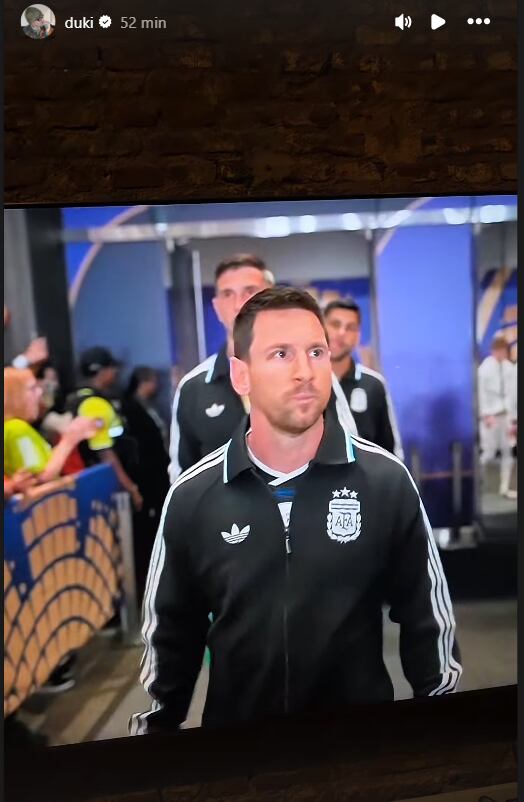 Así palpitan los famosos Argentina versus Inglaterra: postales familiares, euforia y aliento para Messi