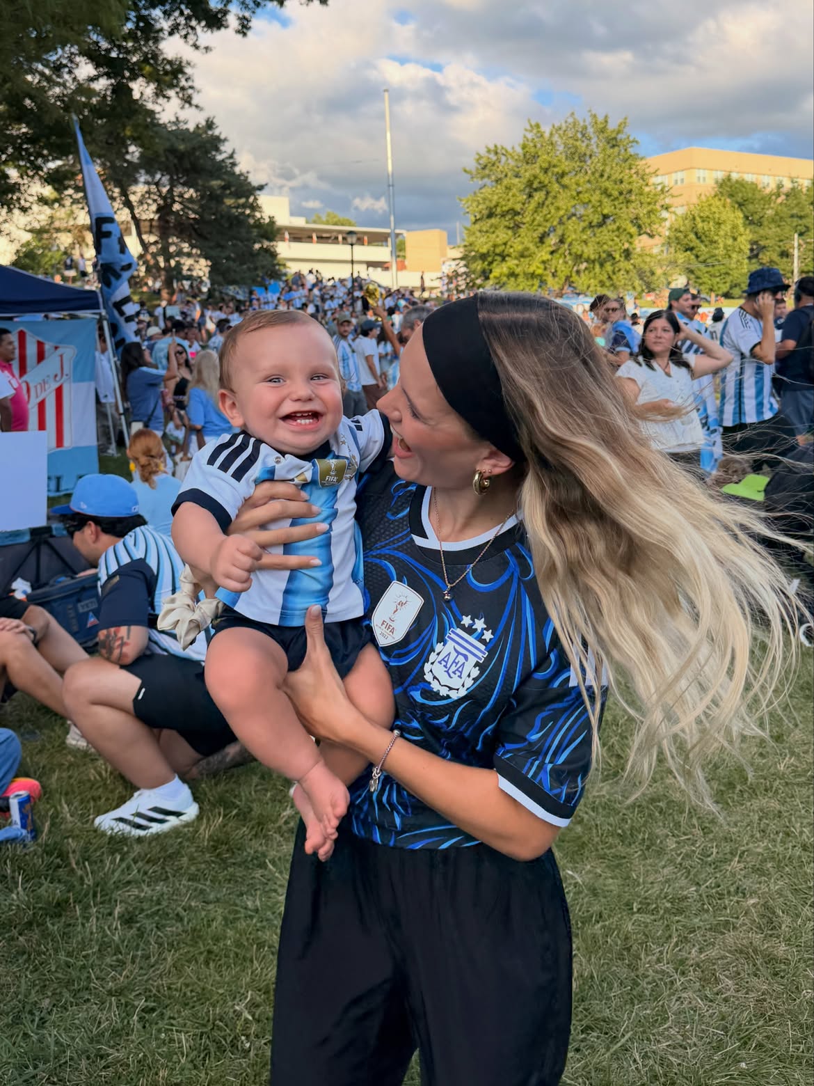 Eva y Faustino vivieron el momento a pura emoción