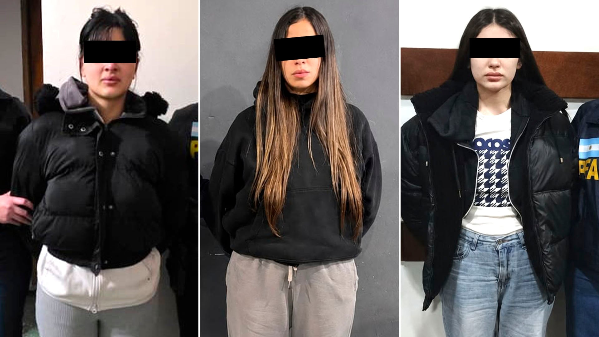 Las tres acusadas fueron detenidas luego de tres años de investigación