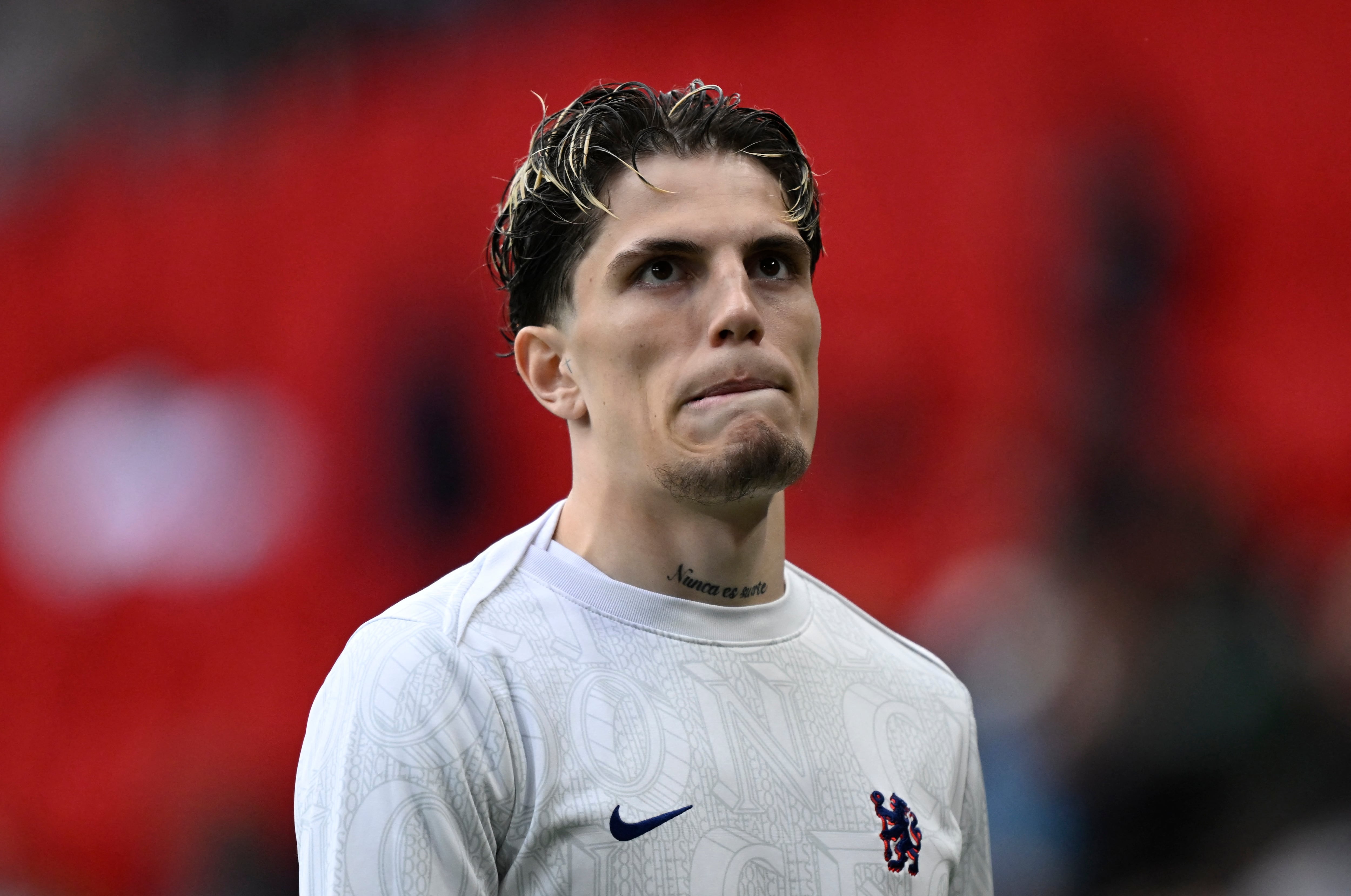 Roma puso sus ojos en Alejandro Garnacho, sin lugar en Chelsea (REUTERS/Tony O Brien)