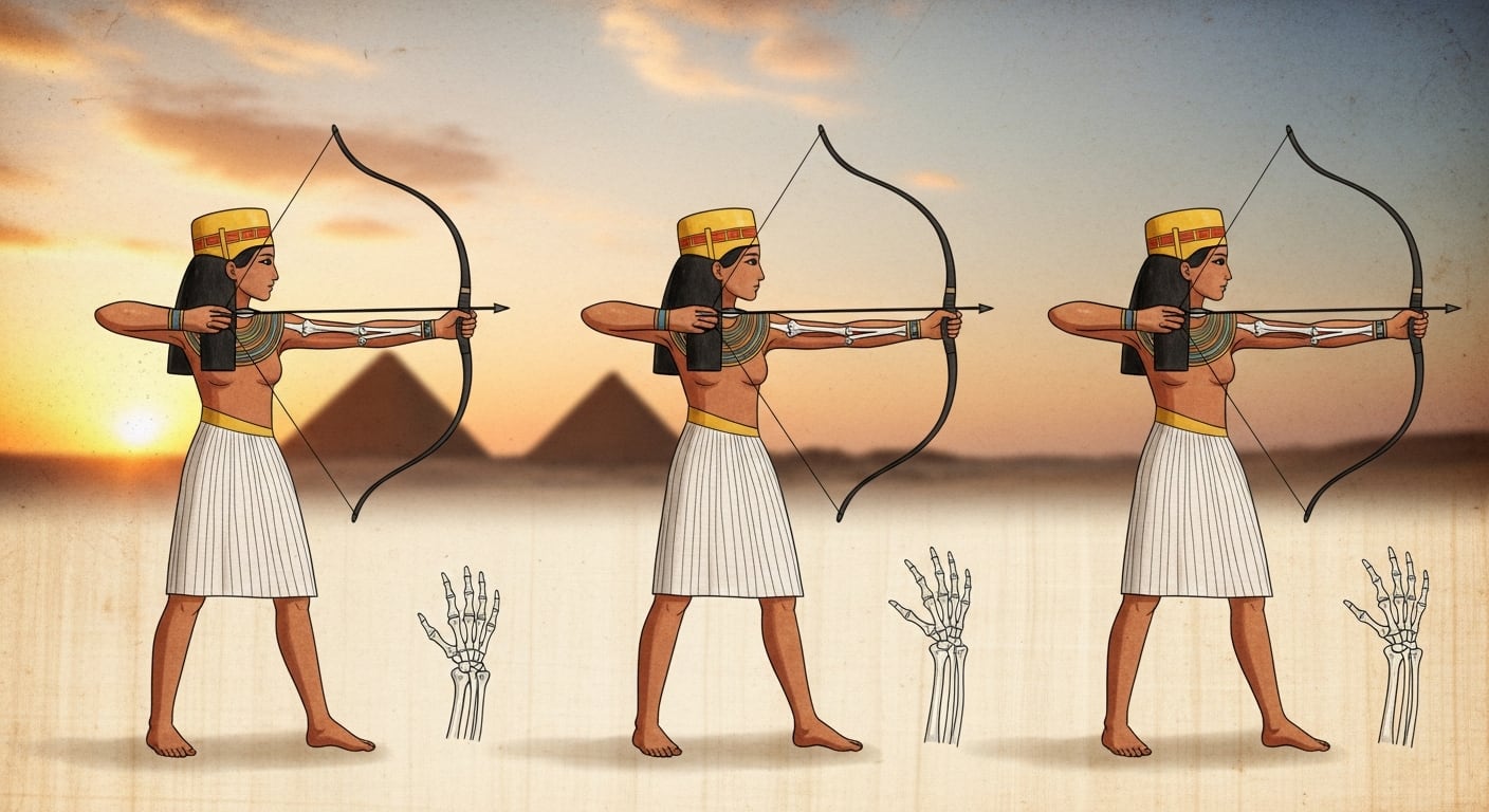 Ser princesa en el antiguo Egipto no garantizaba una vida sin dolor: los huesos muestran fracturas, pérdida ósea y estrés físico desde la infancia (Imagen Ilustrativa Infobae)