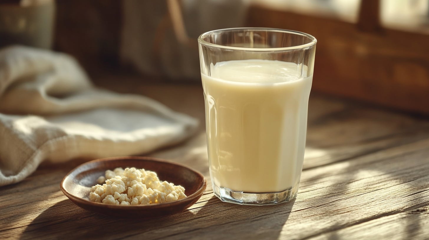  Empezar la mañana con kéfir sin azúcar aporta probióticos que ayudan a sostener un microbioma intestinal equilibrado y a modular la respuesta inflamatoria asociada al sistema inmunitario (Imagen Ilustrativa Infobae)