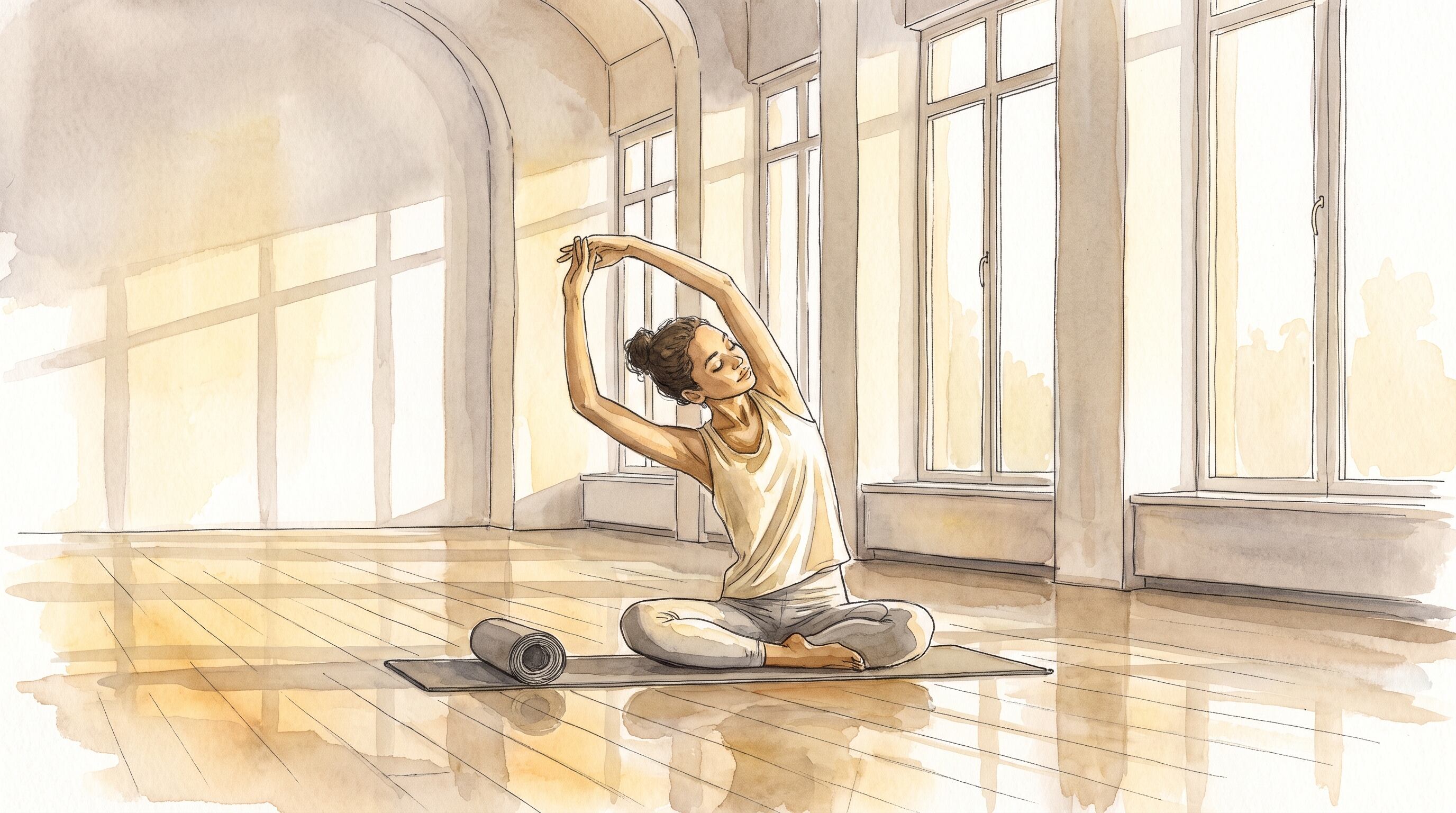 El yoga se asocia con una digestión más eficiente y con alivio de síntomas gastrointestinales en revisiones recientes. (Imagen Ilustrativa Infobae)