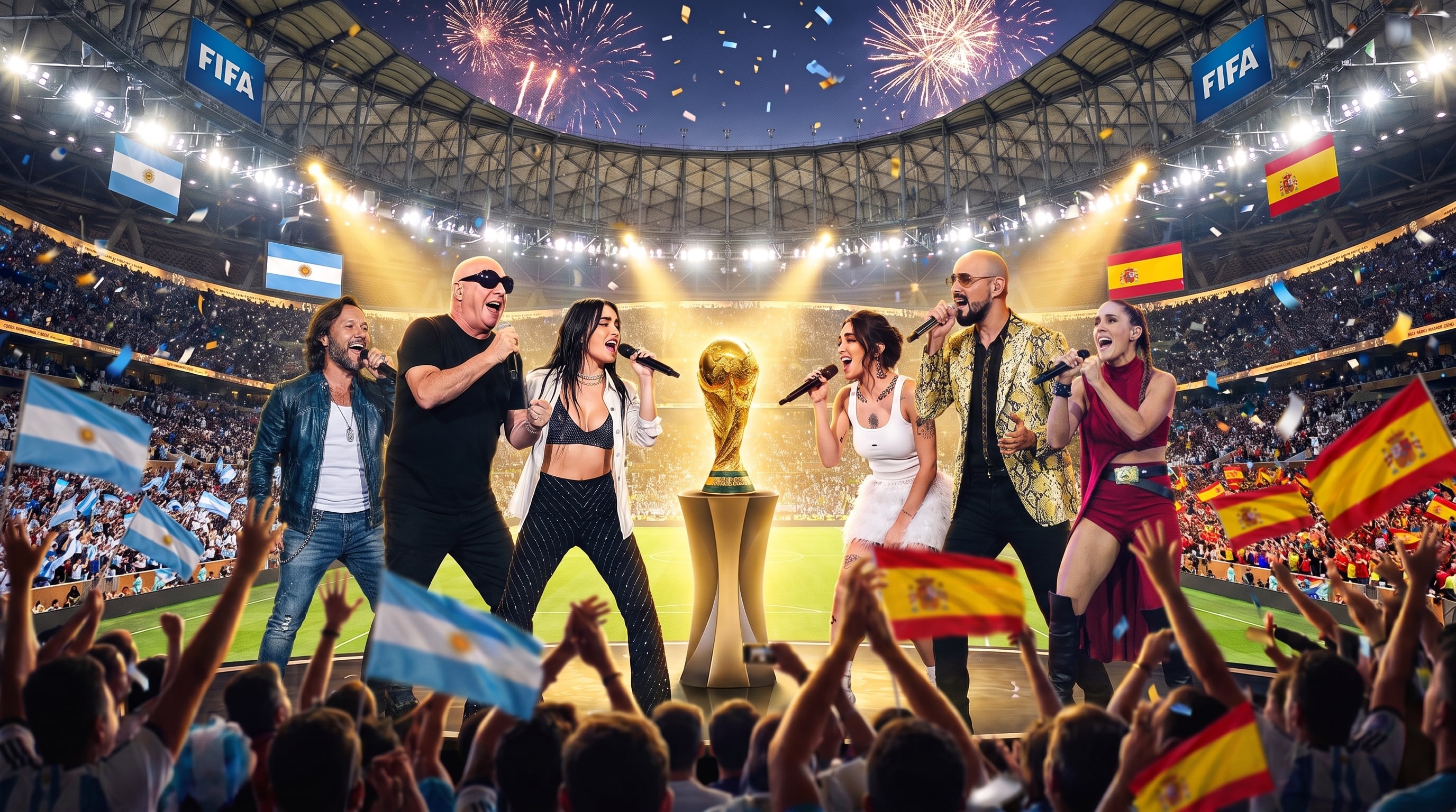 Artistas en la mira para cantar el himno en la final del Mundial 2026, entre agendas, giras y definiciones de último minuto
