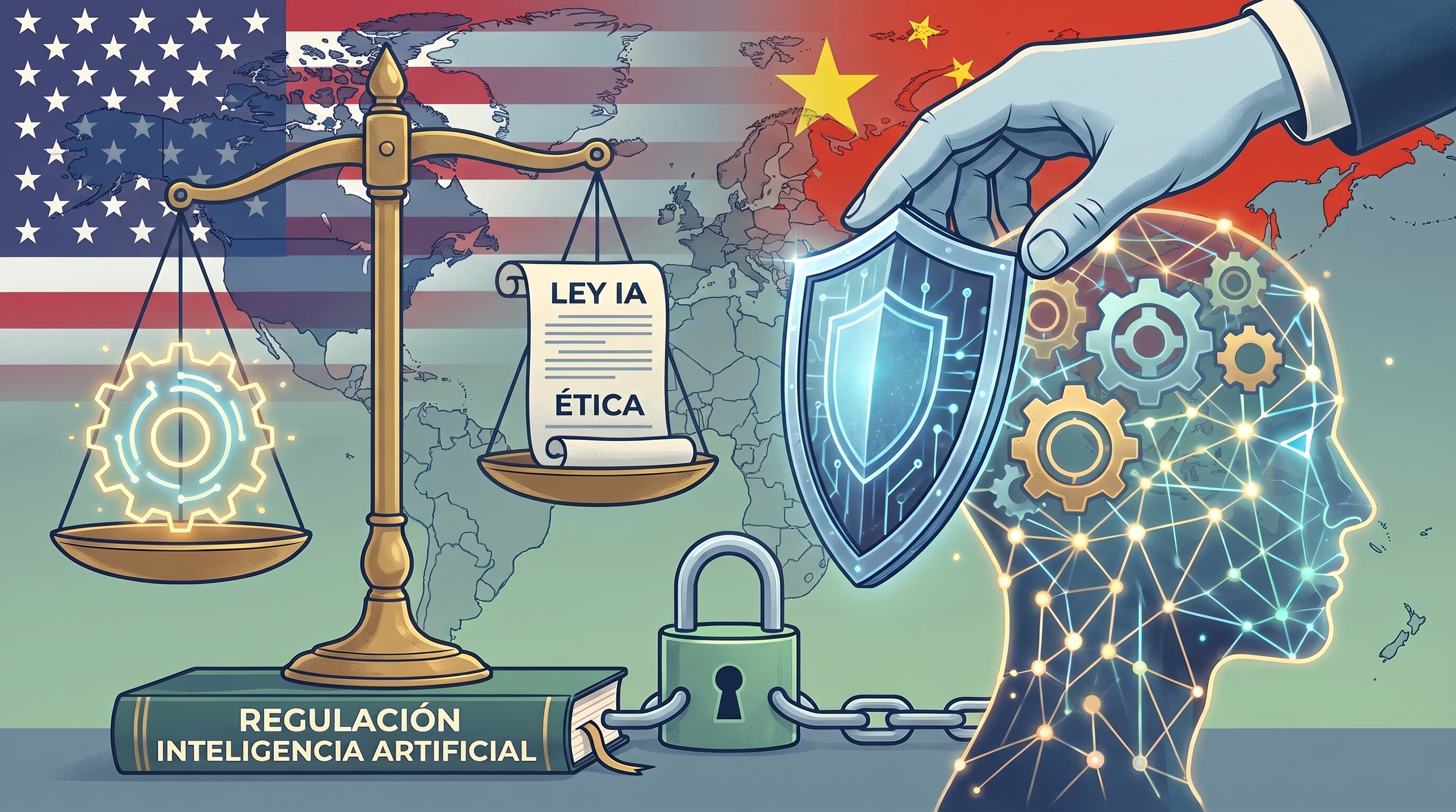 El mundo necesita acuerdos nacionales e internacionales en materia de IA (Imagen Ilustrativa Infobae)
