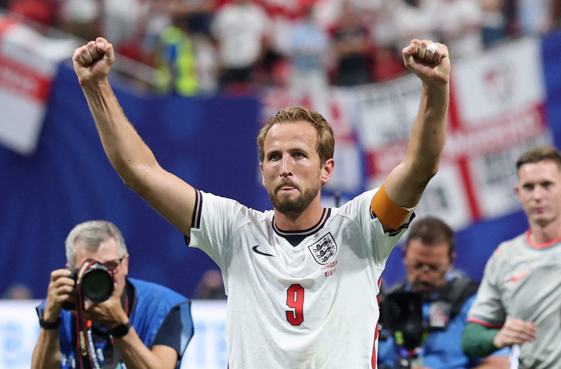 Harry Kane, héroe de Inglaterra en la victoria frente a RD Congo (REUTERS/Paul Childs)