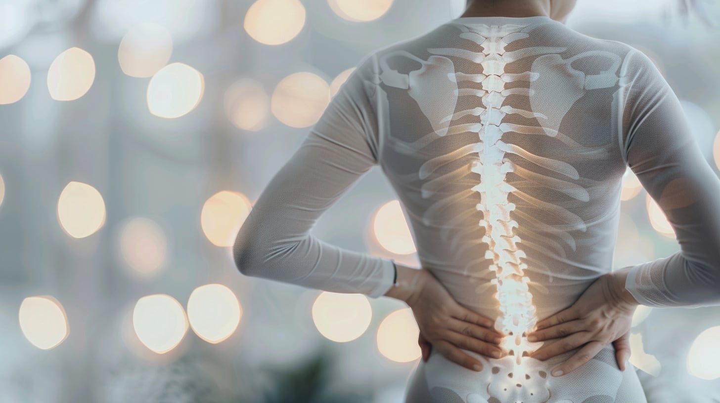 Permanecer mucho tiempo en posición sentada puede alterar la curvatura lumbar y desplazar el disco hacia atrás, por lo que se recomiendan ejercicios de alineación y automasajes (Imagen Ilustrativa Infobae)
