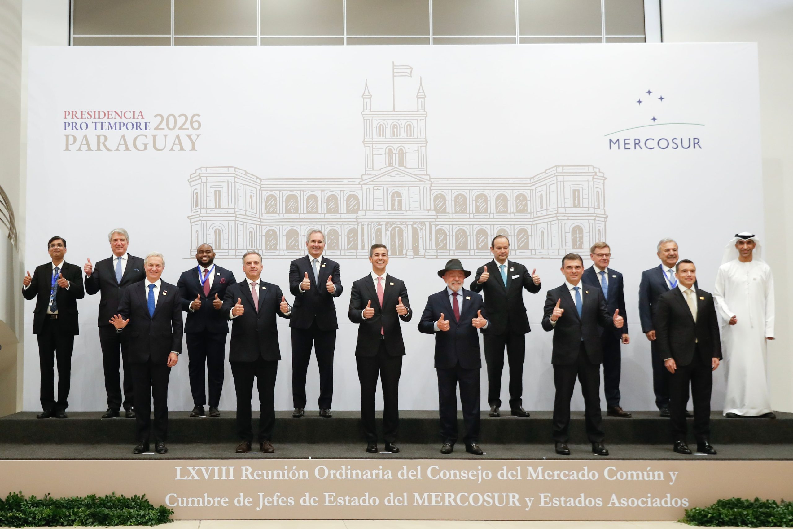 Cumbre Mercosur: Daniel Noboa propuso eliminar barreras comerciales para impulsar la integración regional