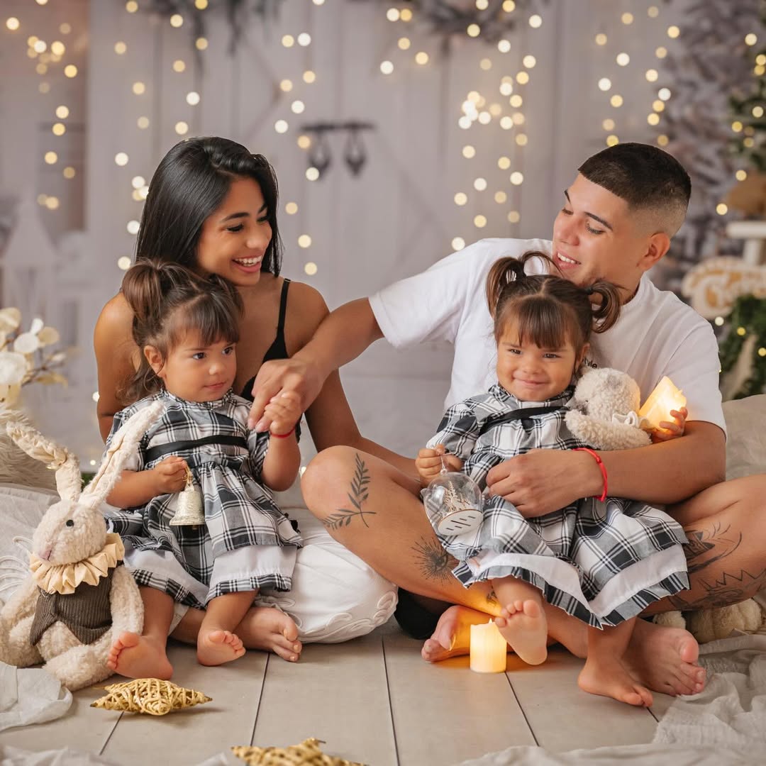 Laia y Aime nacieron después del viaje a Brasil que Daniela Celis y Thiago Medina hicieron tras salir de Gran Hermano (Instagram)
